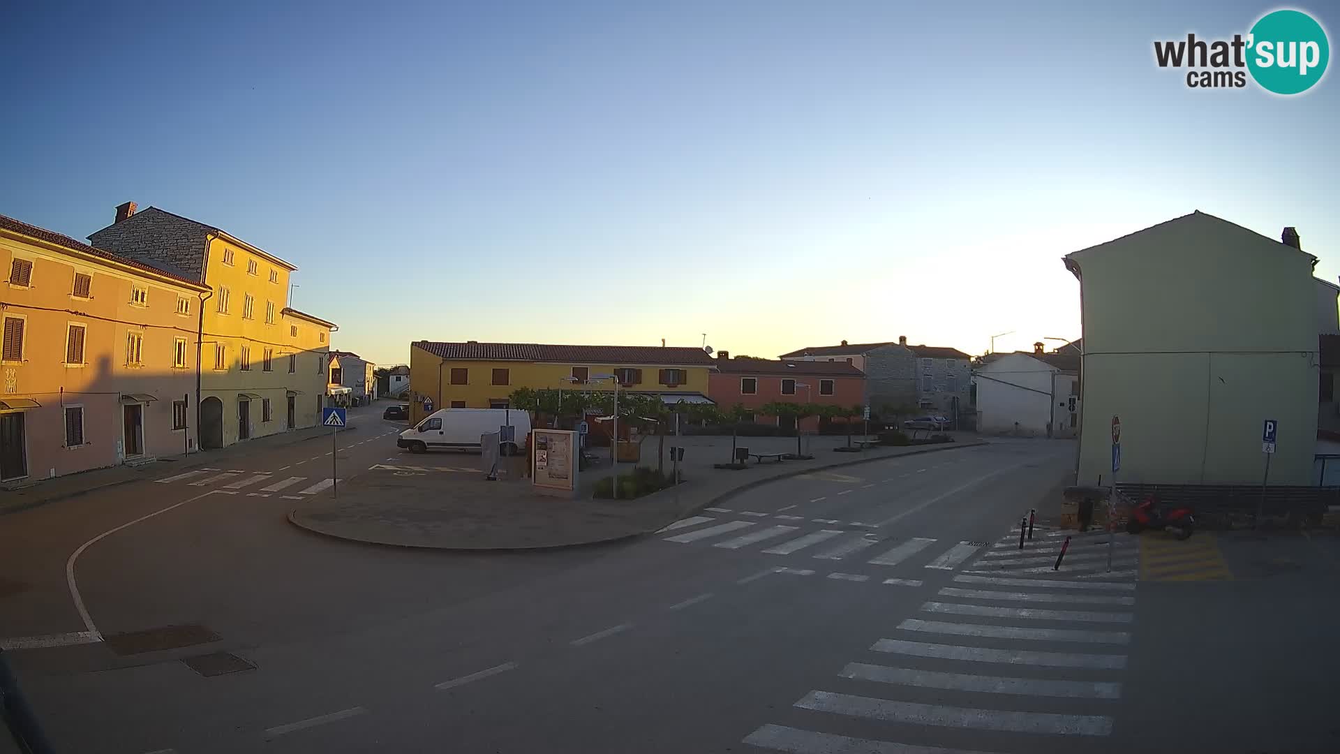 Bale Trg La Musa spletna kamera – Istra – Hrvaška