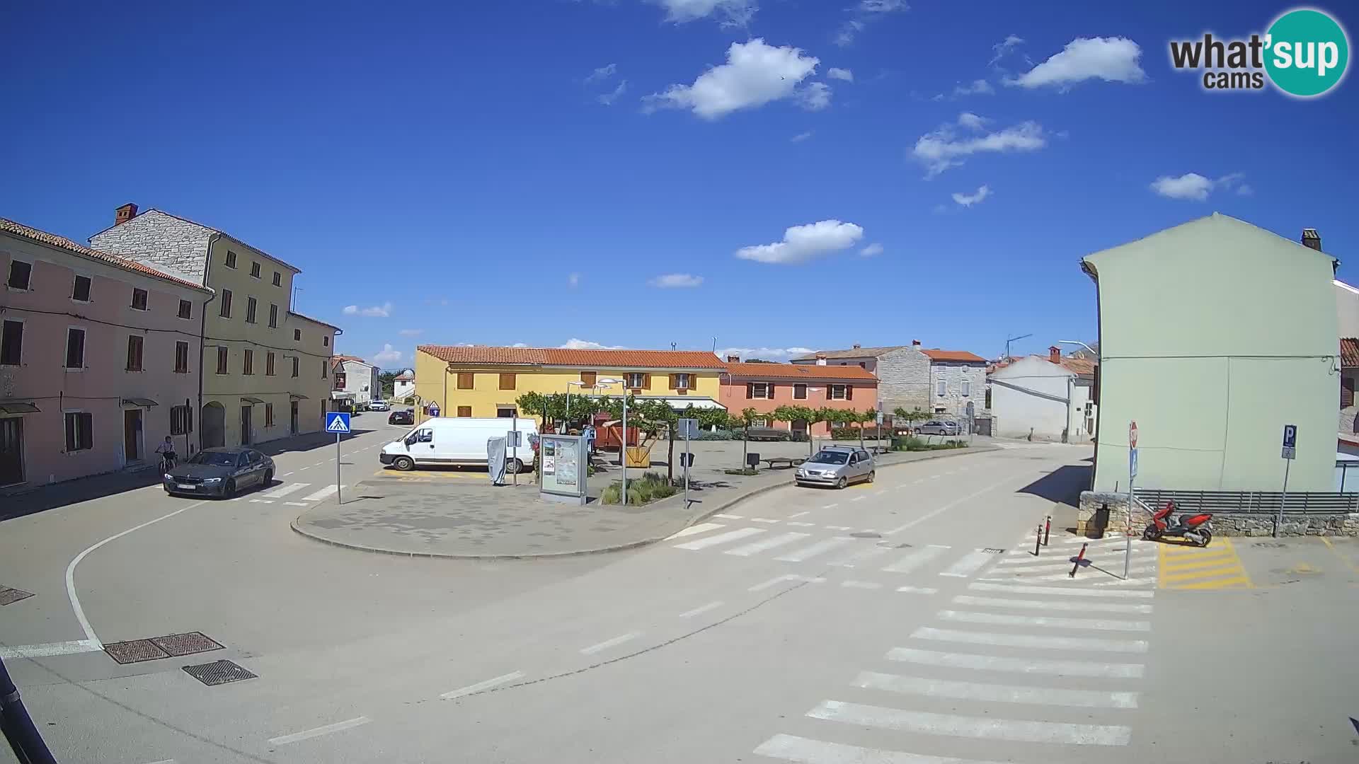 Bale Trg La Musa webcam – Istria – Croatia