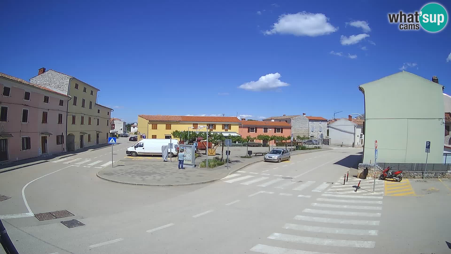 Bale Trg La Musa spletna kamera – Istra – Hrvaška