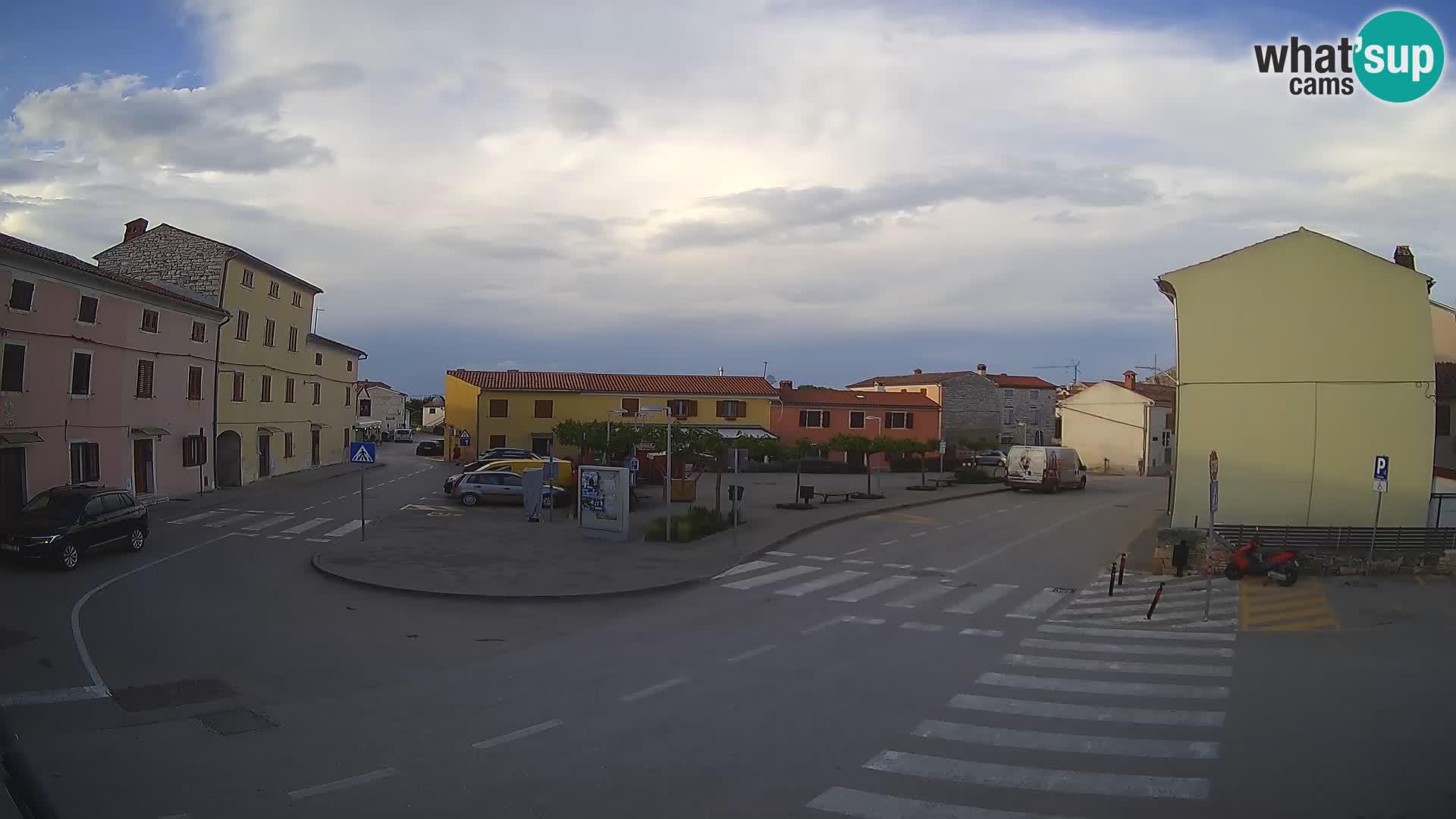 Bale, webcam de la plaza La Musa – Istria – Croacia
