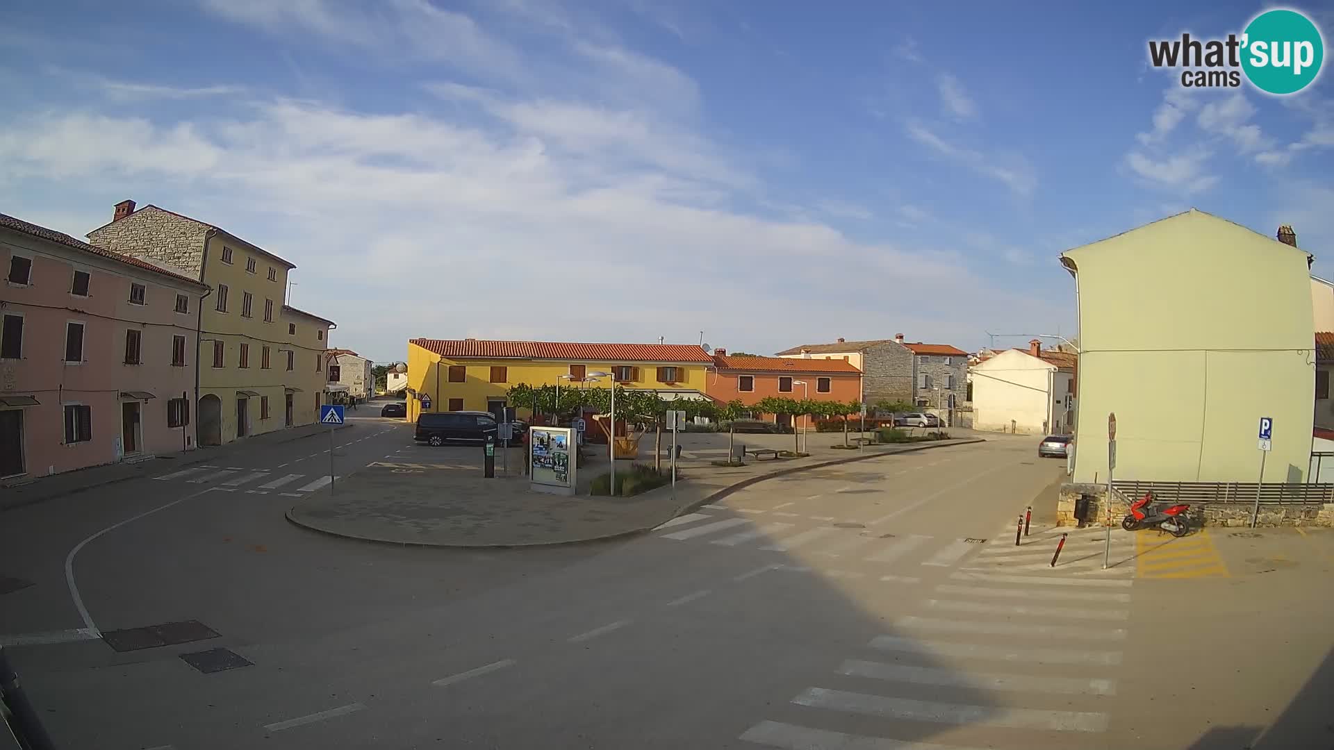 Bale Trg La Musa webcam – Istria – Croatia