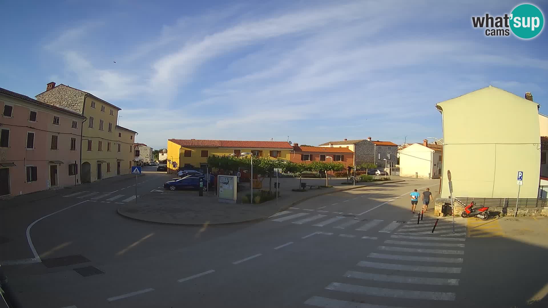 Bale Trg La Musa spletna kamera – Istra – Hrvaška