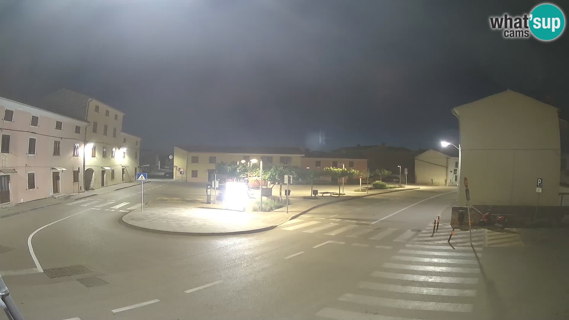 Bale, webcam de la place La Musa – Istrie – Croatie
