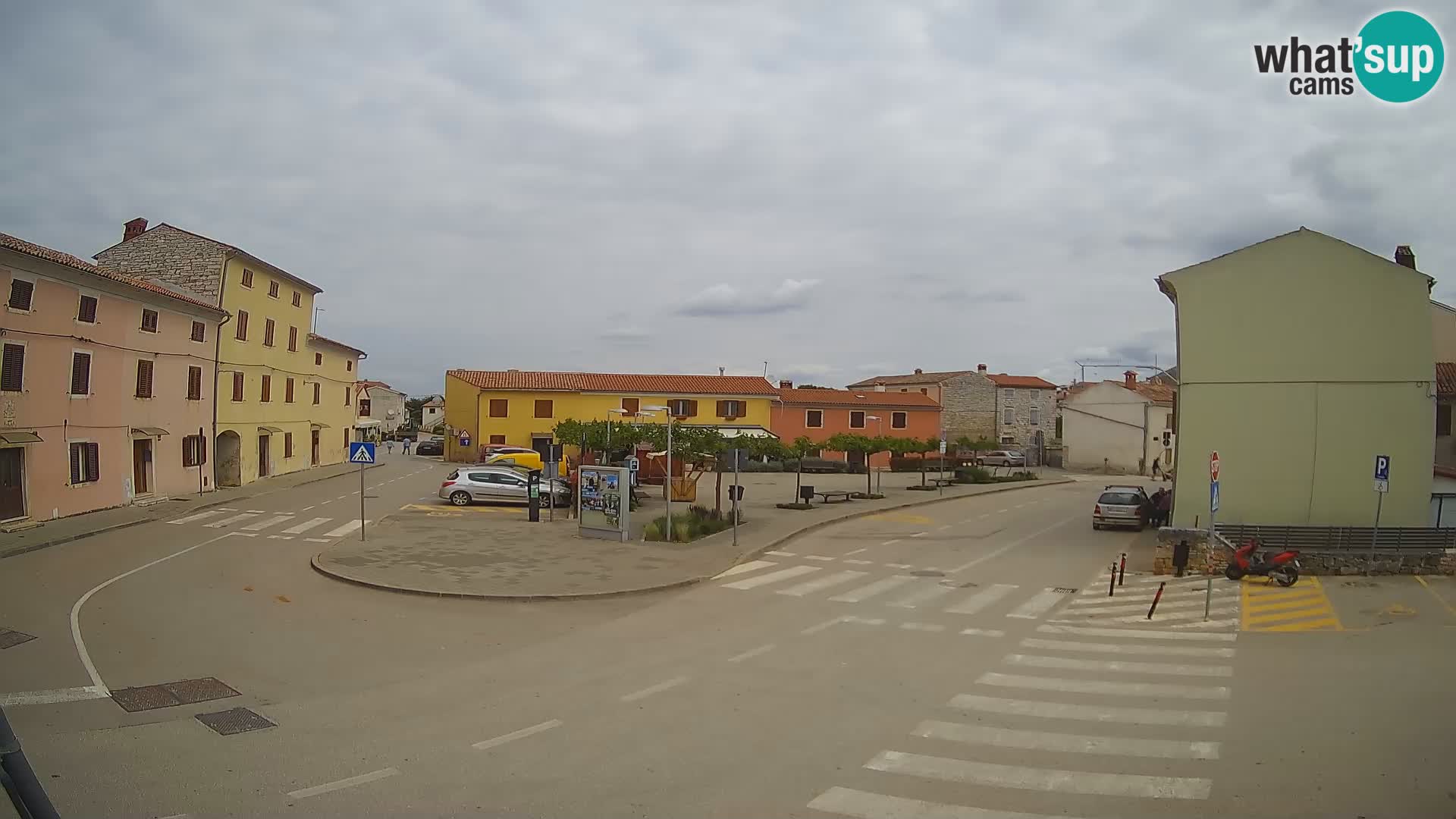Bale Trg La Musa spletna kamera – Istra – Hrvaška