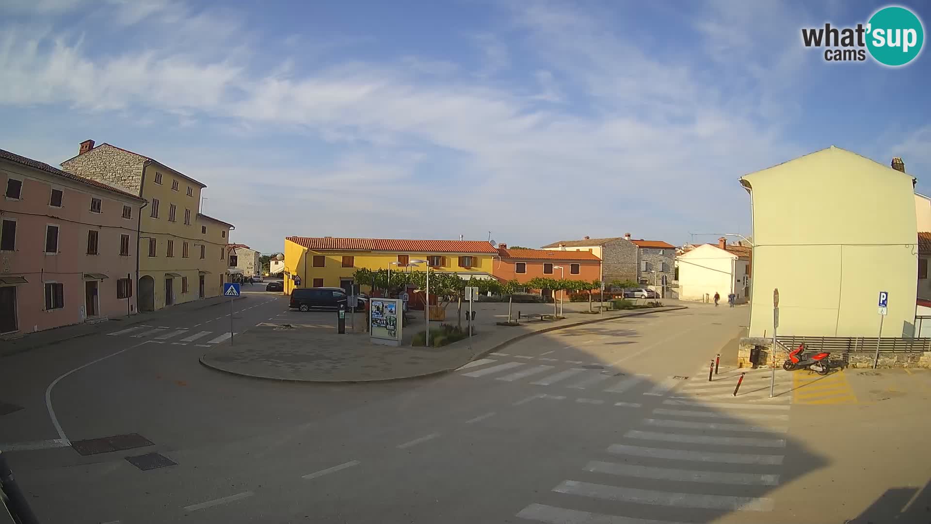 Webcam Valle, piazza La Musa – Istria – Croazia