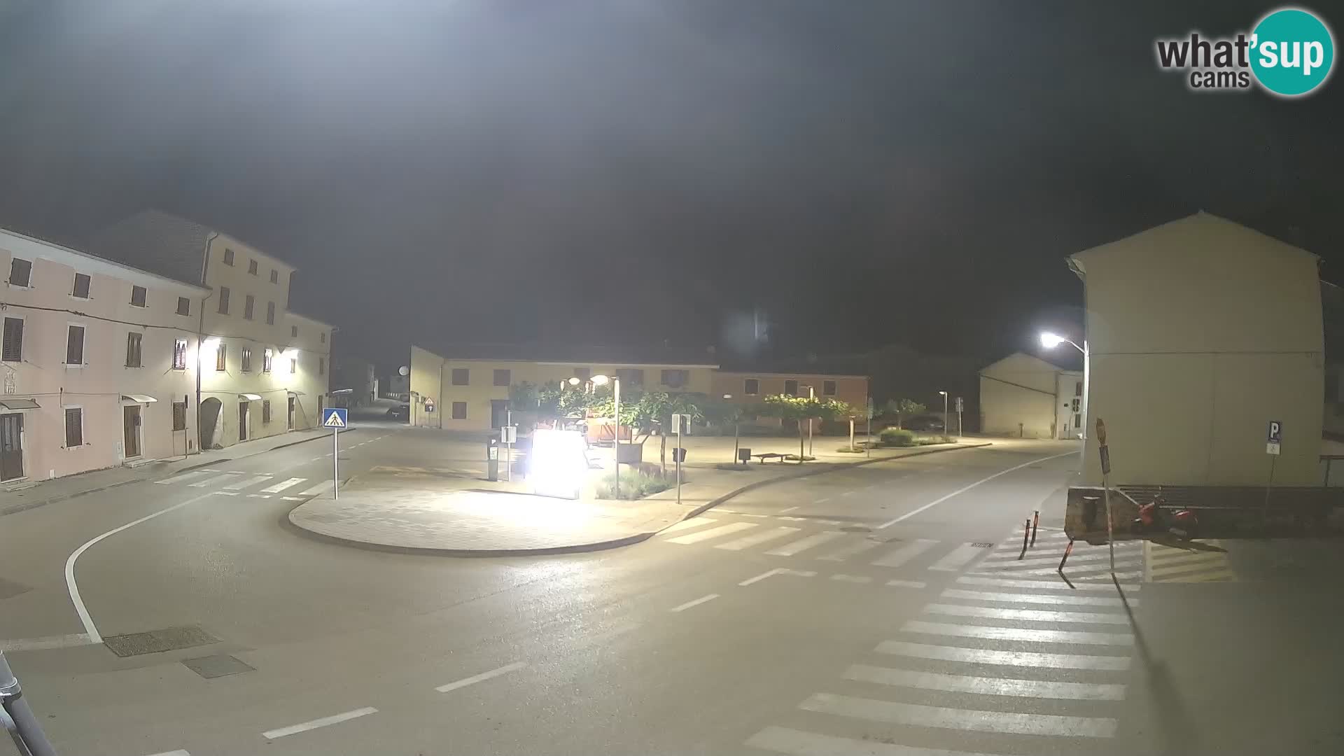 Bale Trg La Musa webcam – Istria – Croatia
