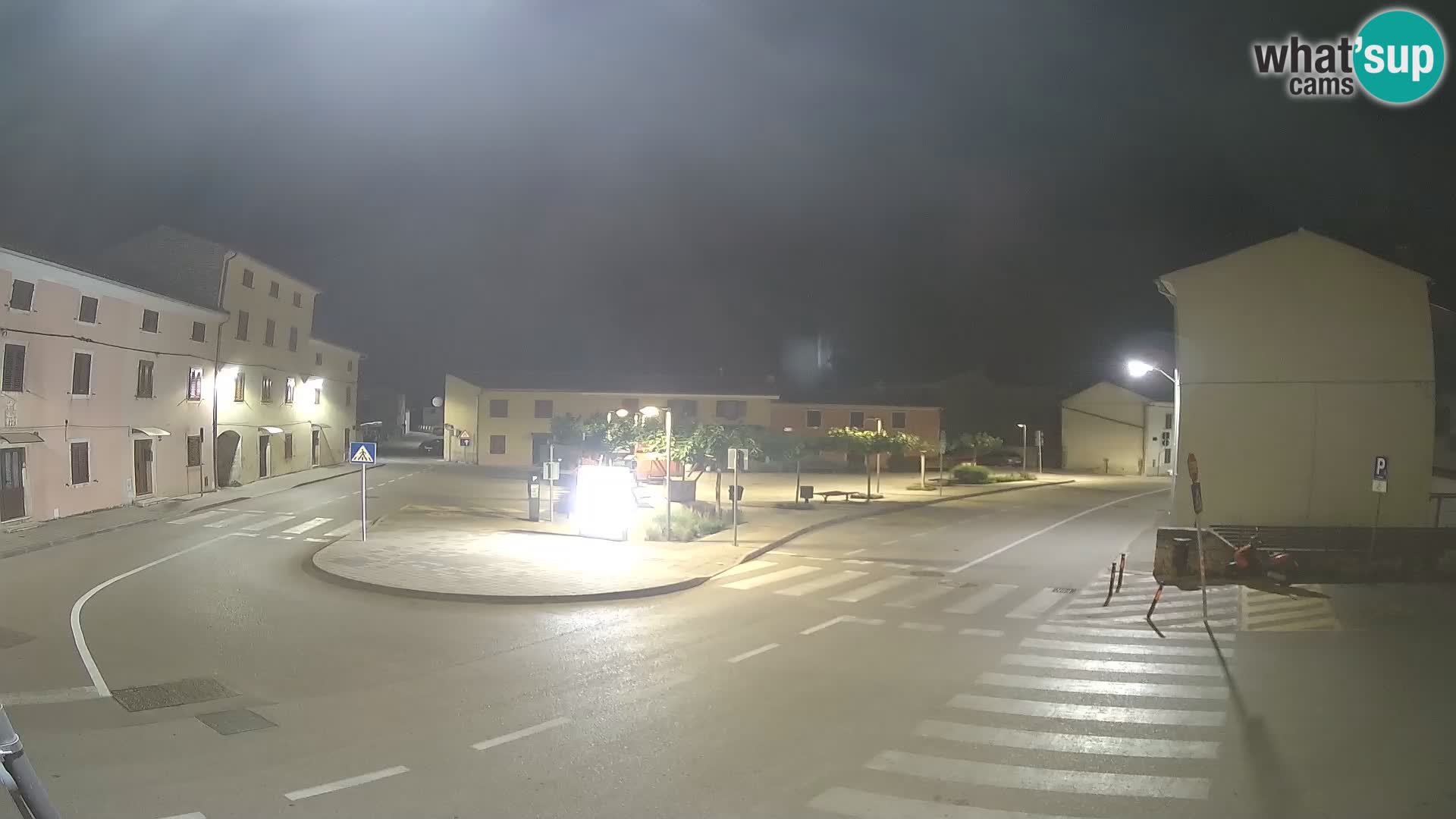 Bale Trg La Musa webcam – Istria – Croatia