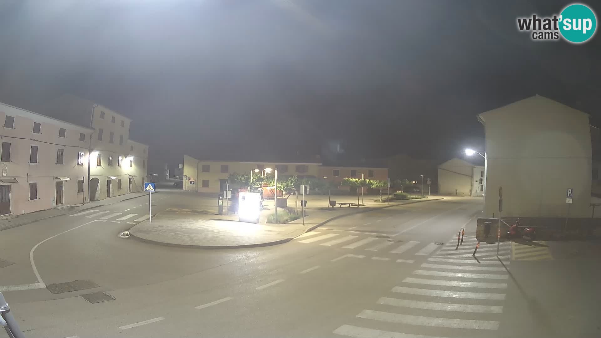 Bale Trg La Musa webcam – Istria – Croatia