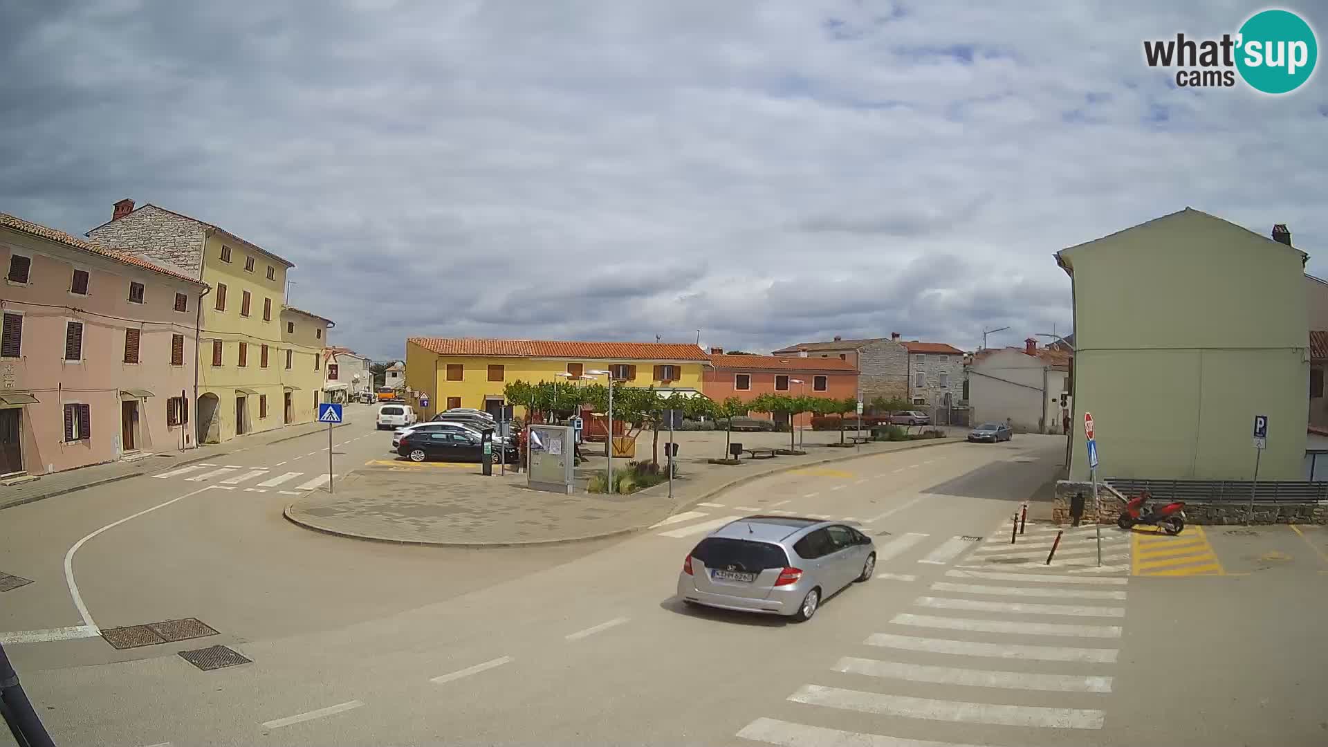 Bale, webcam de la plaza La Musa – Istria – Croacia