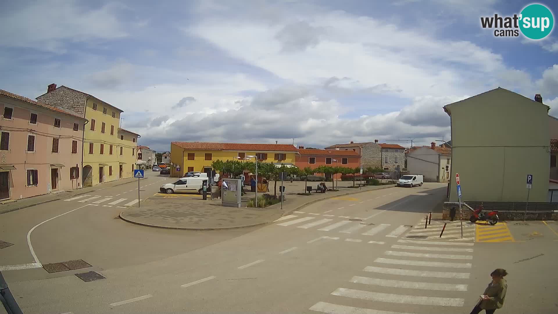 Bale Trg La Musa webcam – Istria – Croatia