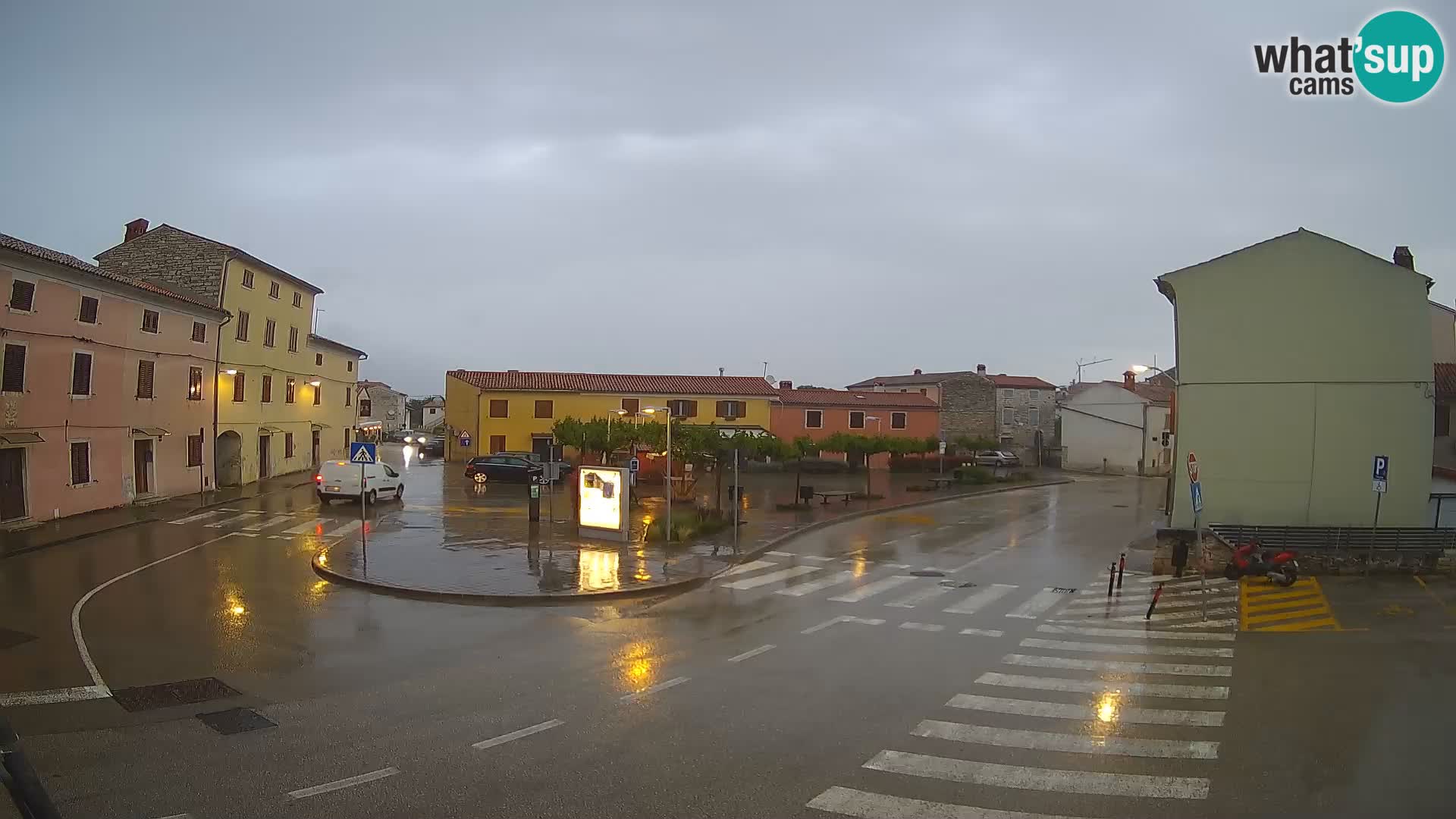 Bale, webcam de la plaza La Musa – Istria – Croacia