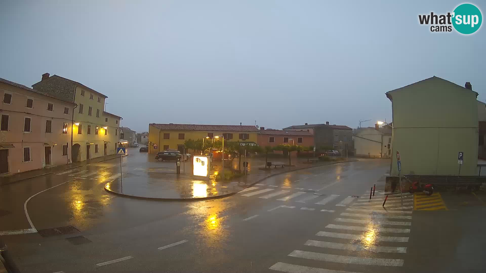 Bale, webcam de la plaza La Musa – Istria – Croacia