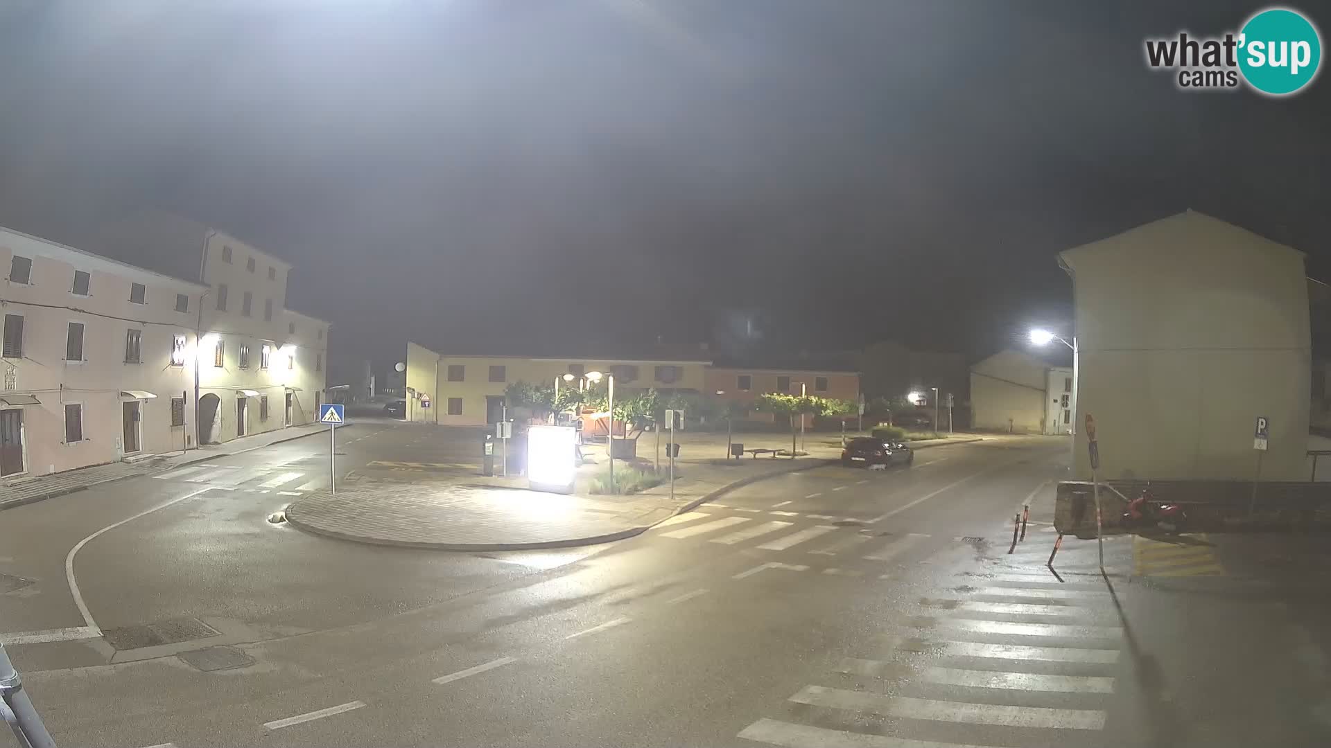 Bale, webcam de la plaza La Musa – Istria – Croacia
