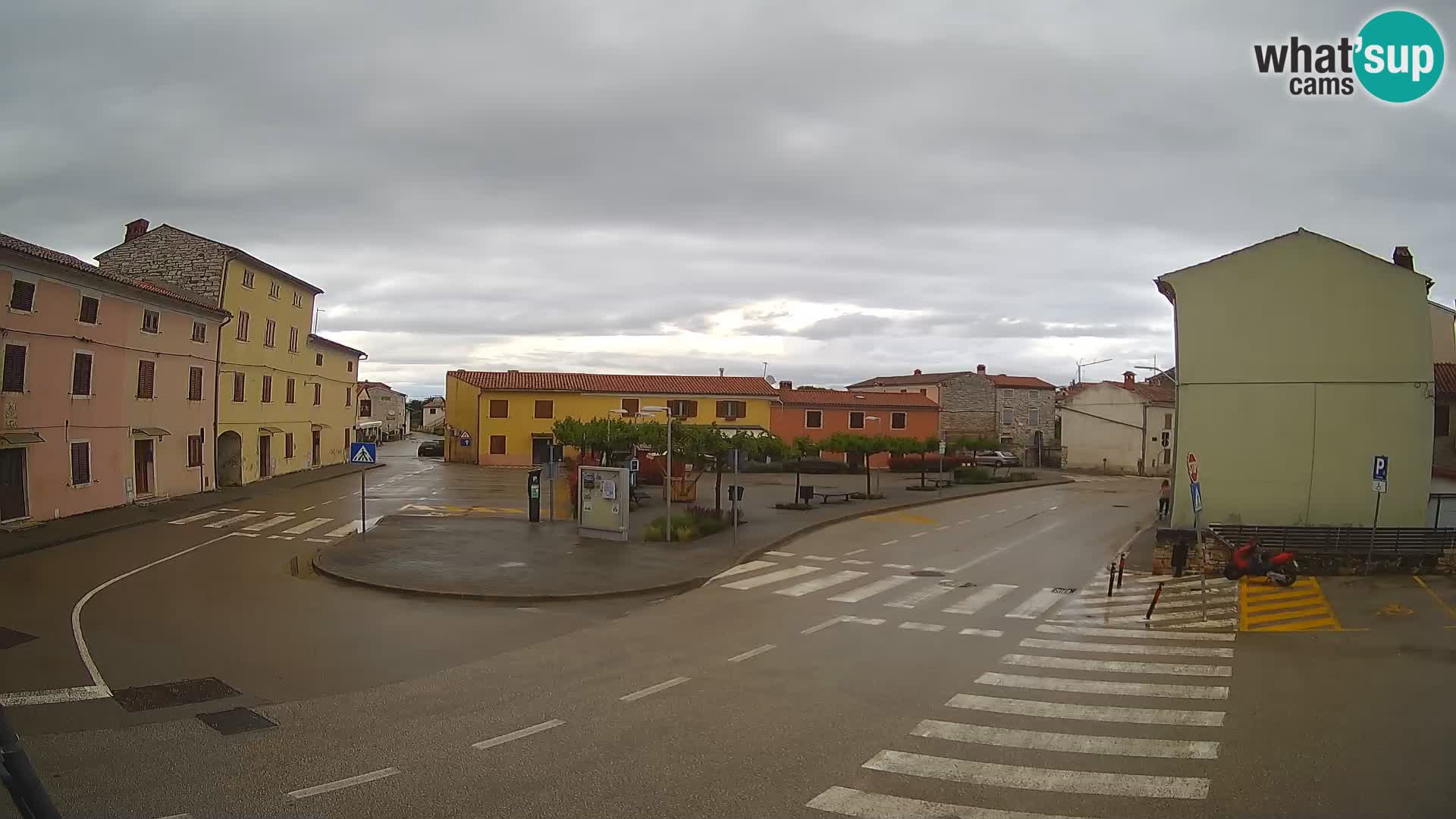 Bale, webcam de la place La Musa – Istrie – Croatie