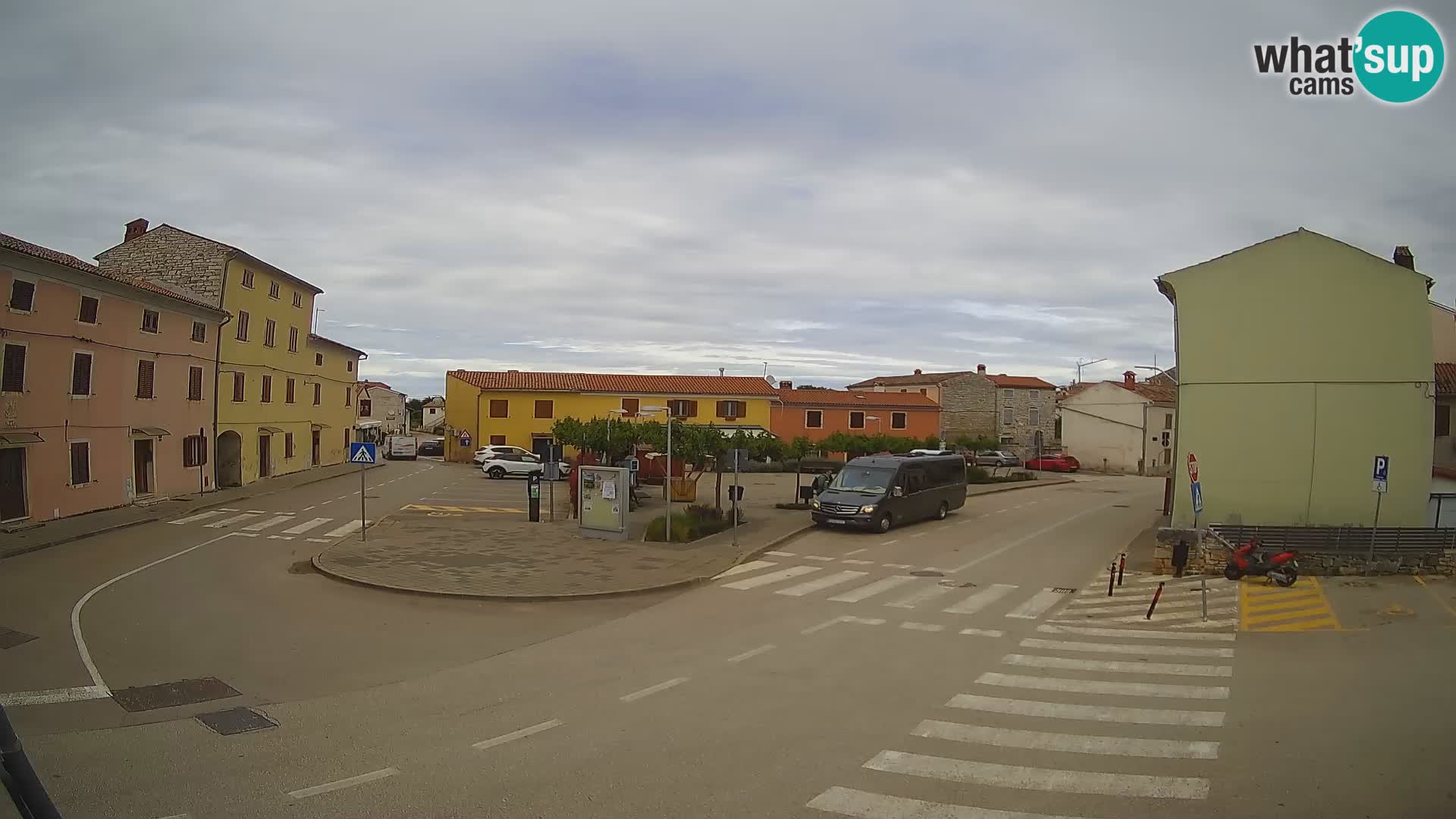 Bale, webcam de la plaza La Musa – Istria – Croacia
