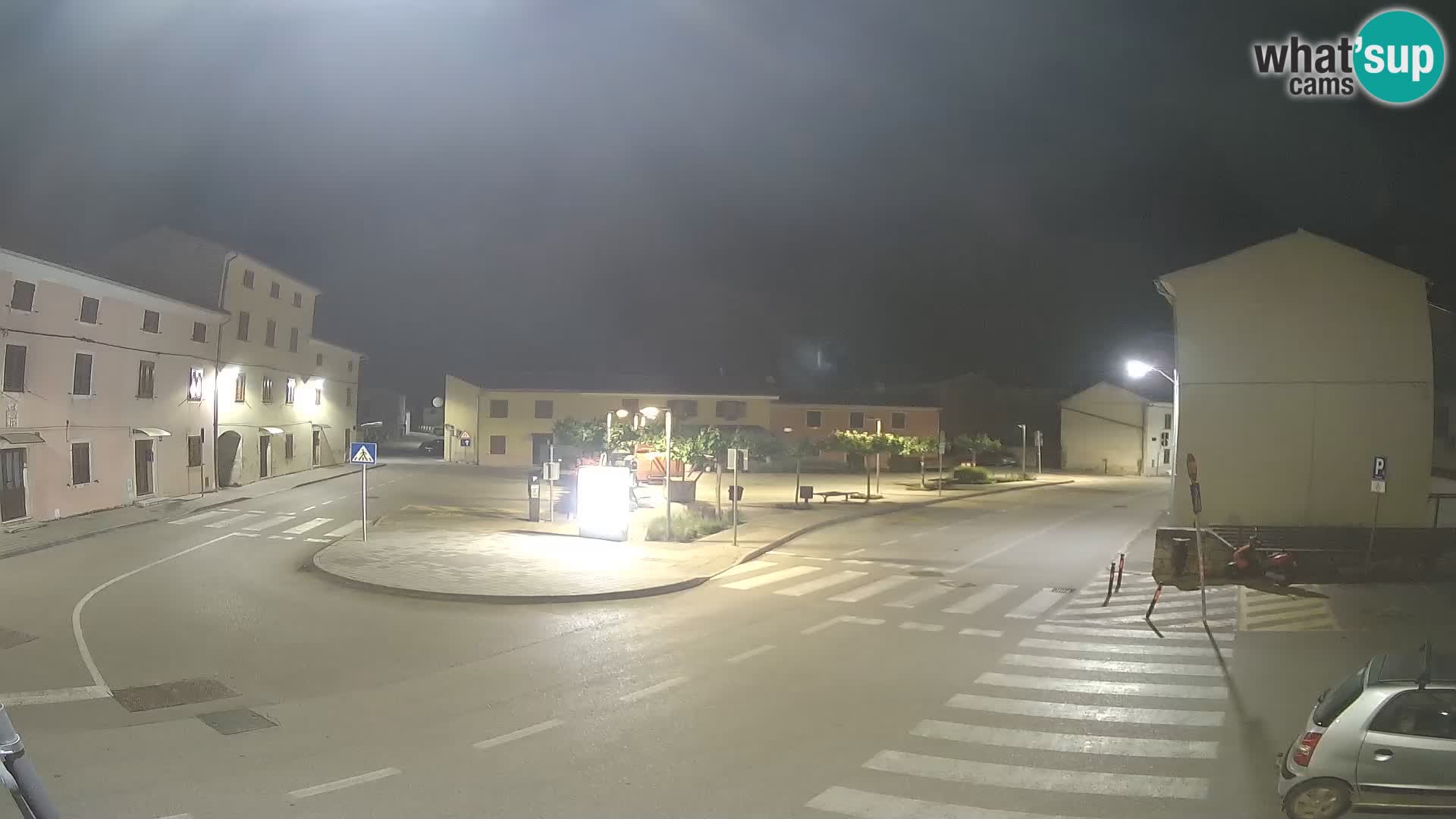 Bale, webcam de la plaza La Musa – Istria – Croacia