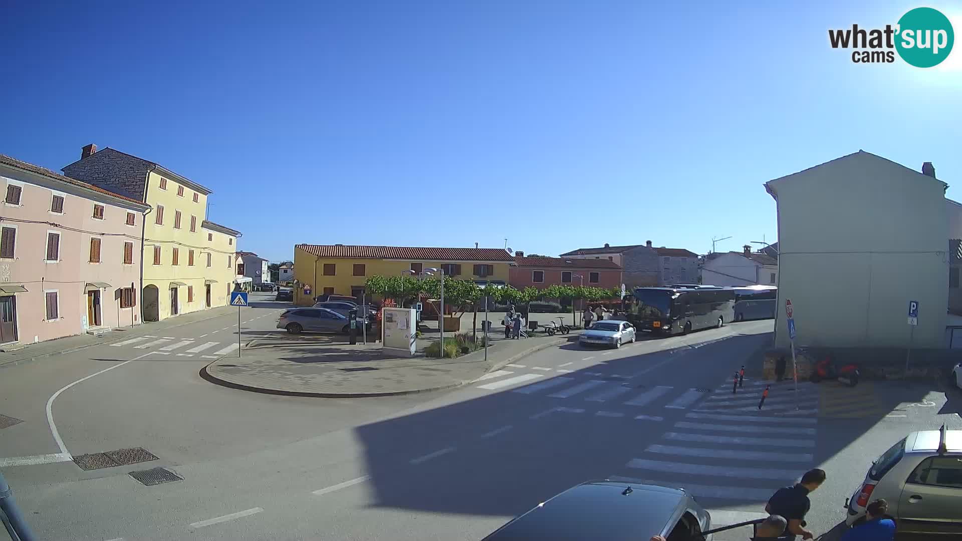 Bale Trg La Musa spletna kamera – Istra – Hrvaška