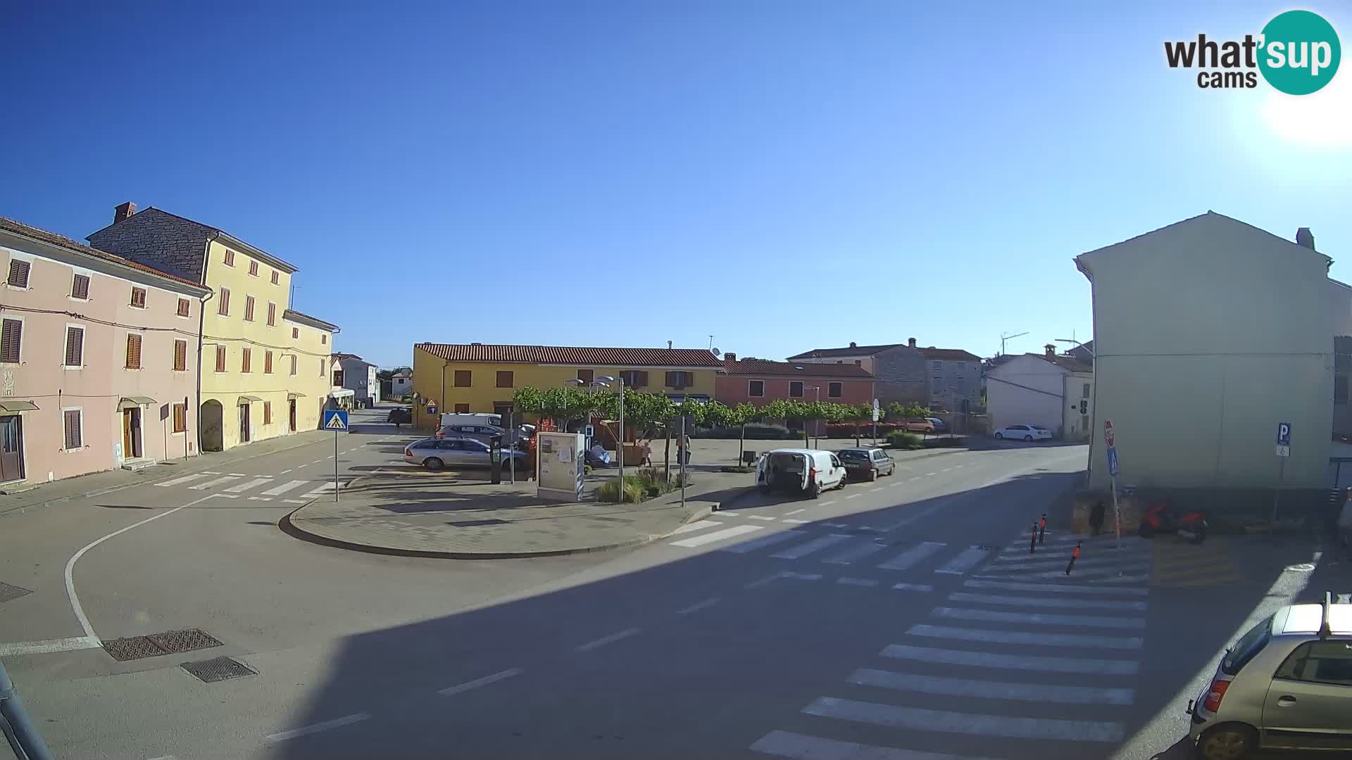 Bale Trg La Musa spletna kamera – Istra – Hrvaška