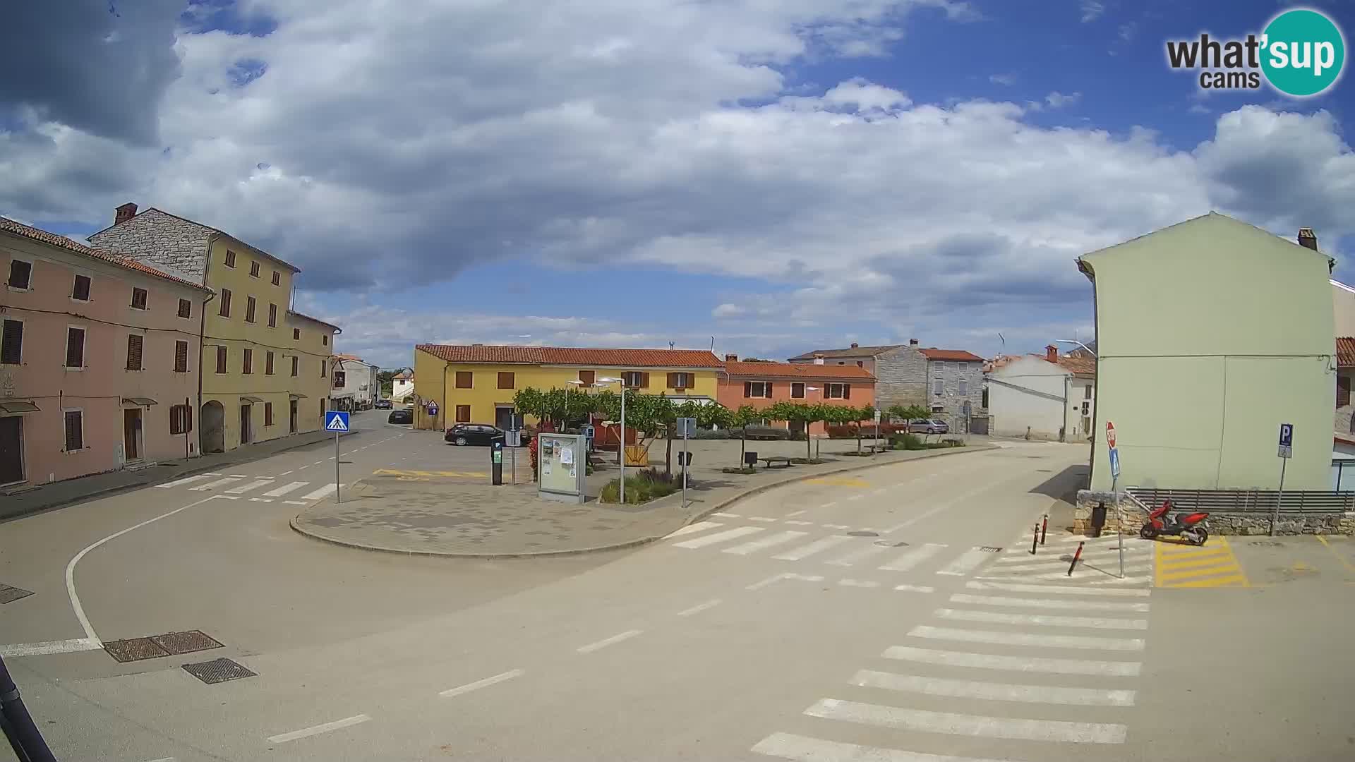 Bale, webcam de la plaza La Musa – Istria – Croacia