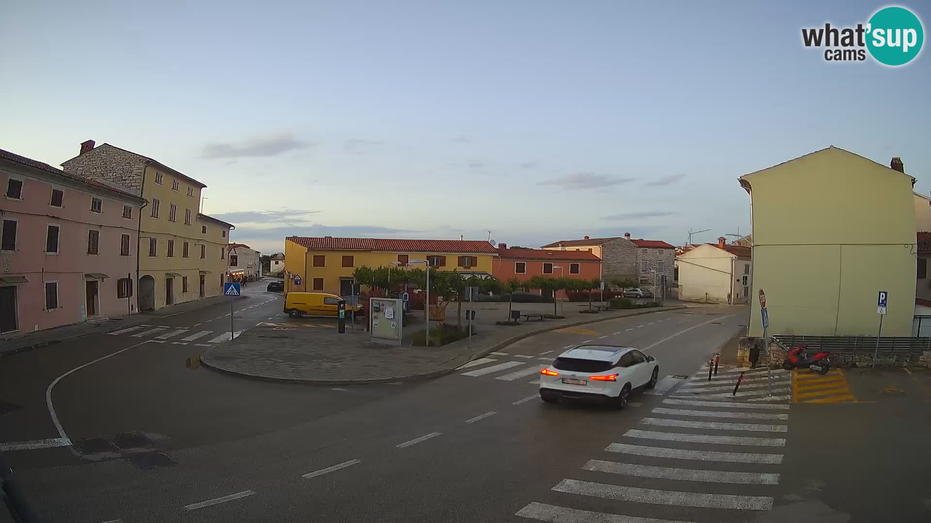 Bale, webcam de la place La Musa – Istrie – Croatie