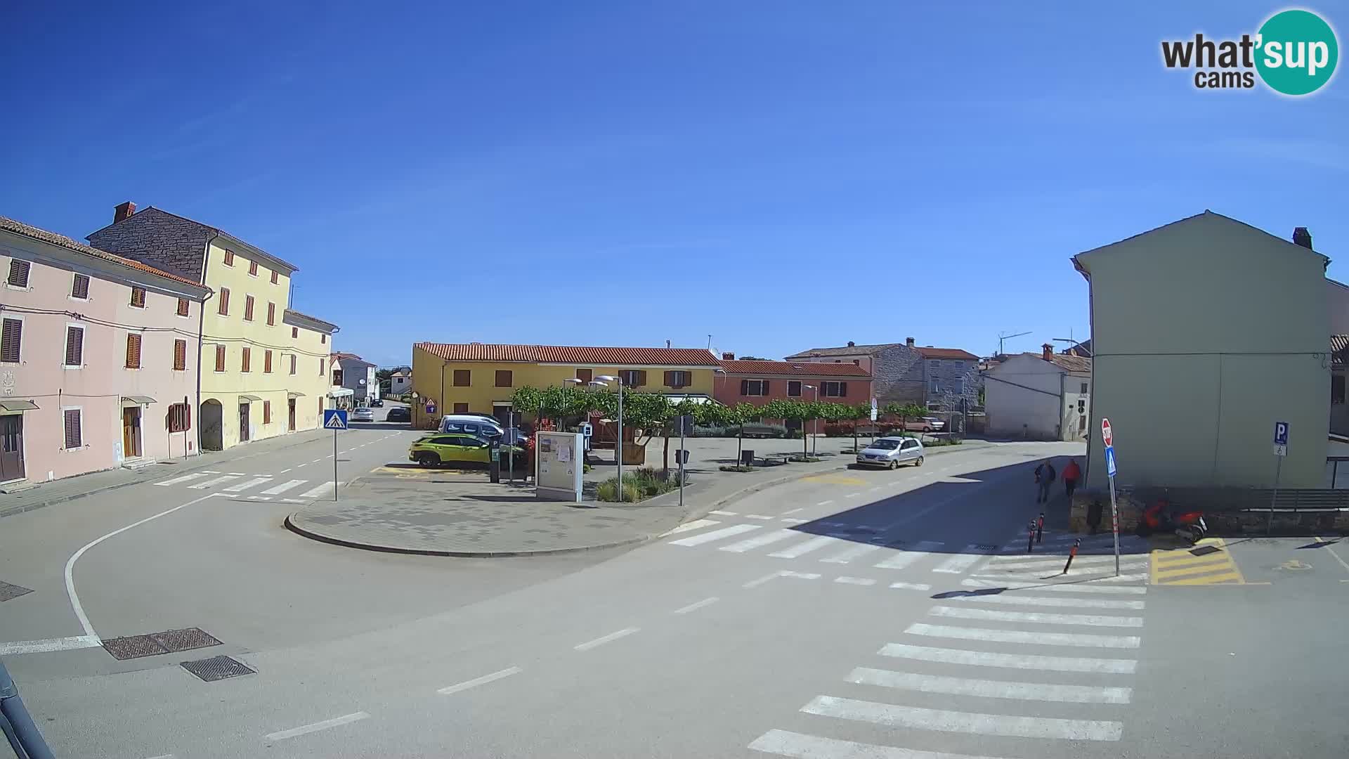 Bale, webcam de la plaza La Musa – Istria – Croacia