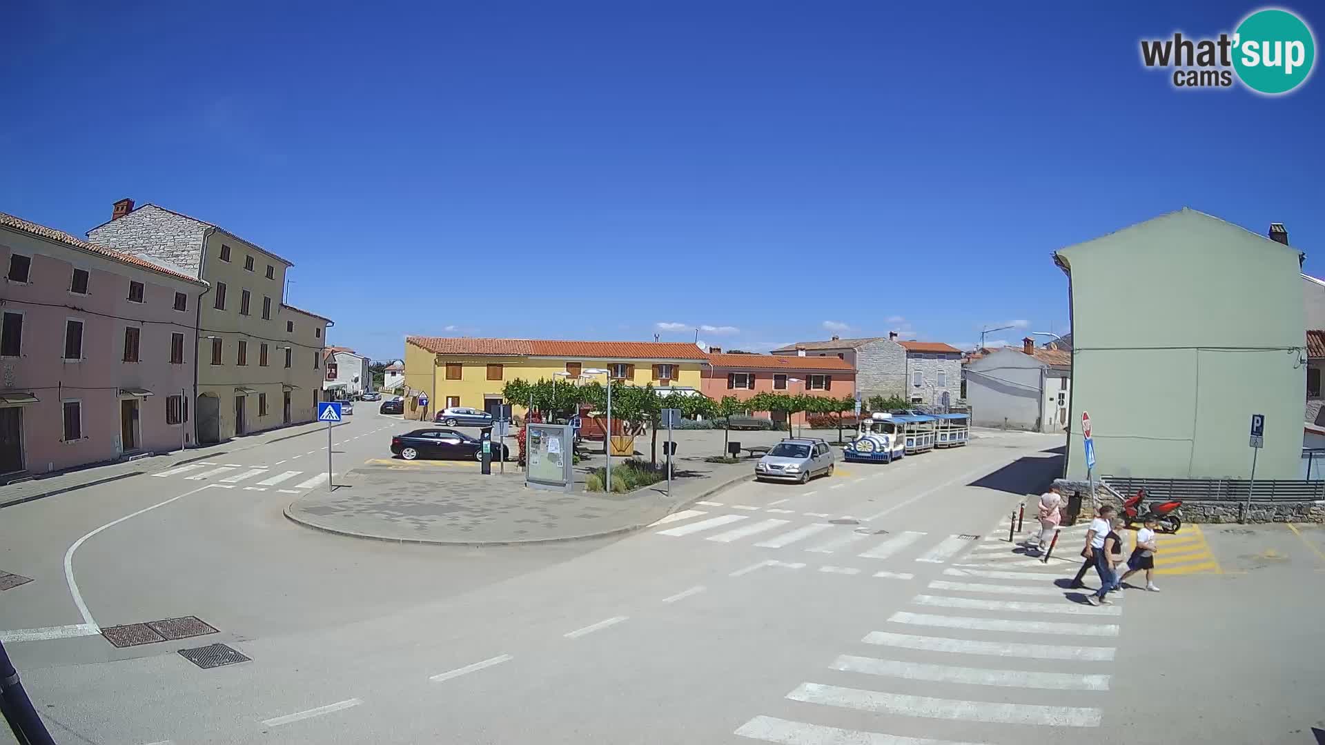 Bale, webcam de la plaza La Musa – Istria – Croacia