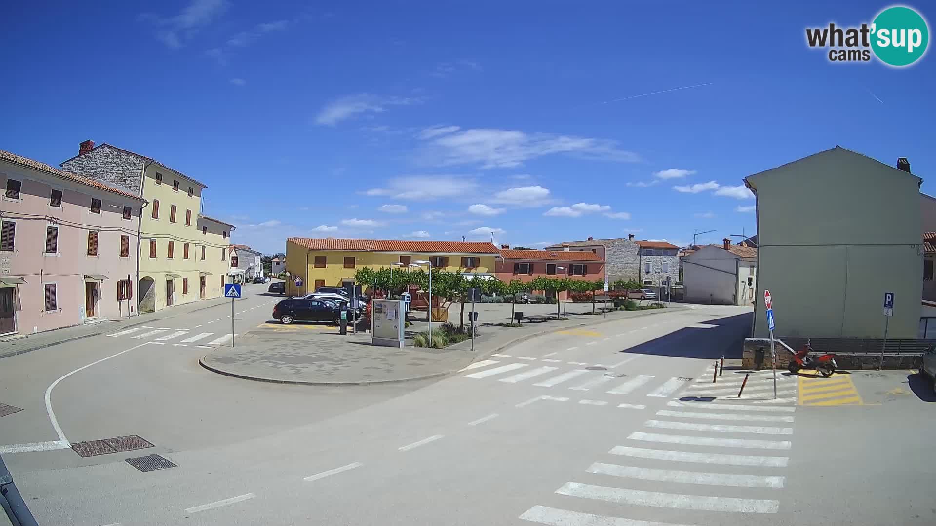 Bale, webcam de la plaza La Musa – Istria – Croacia