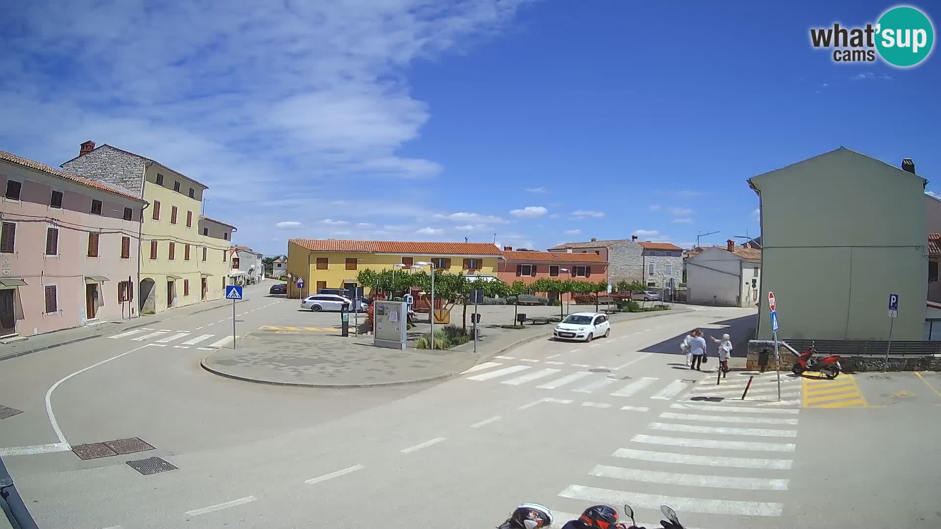 Bale, webcam de la plaza La Musa – Istria – Croacia