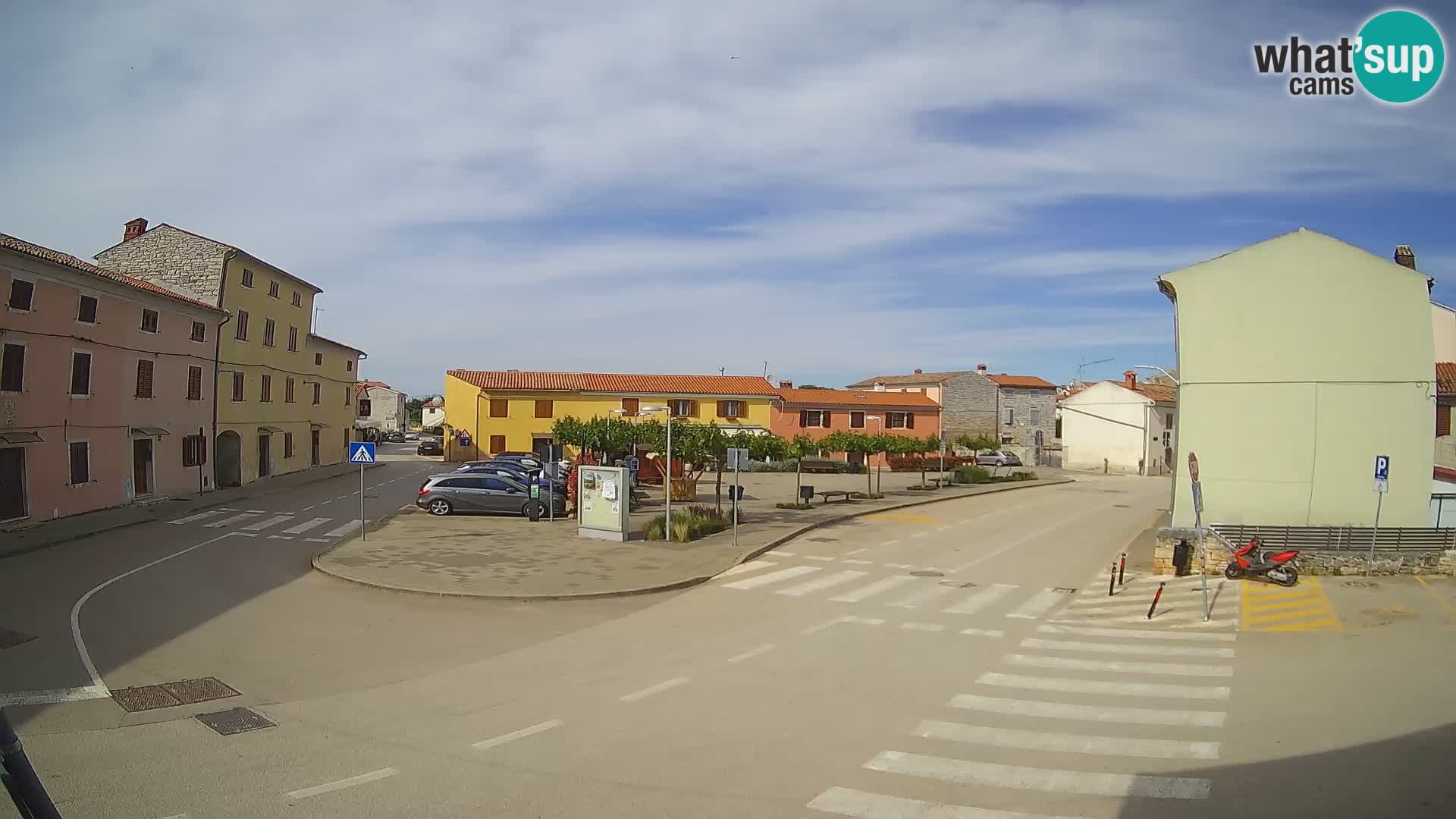 Bale, webcam de la plaza La Musa – Istria – Croacia