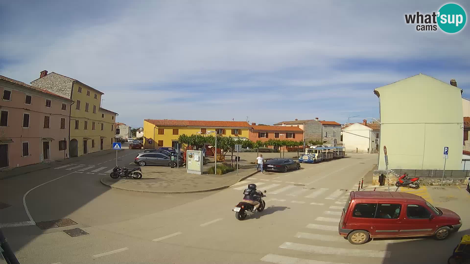 Bale, webcam de la plaza La Musa – Istria – Croacia