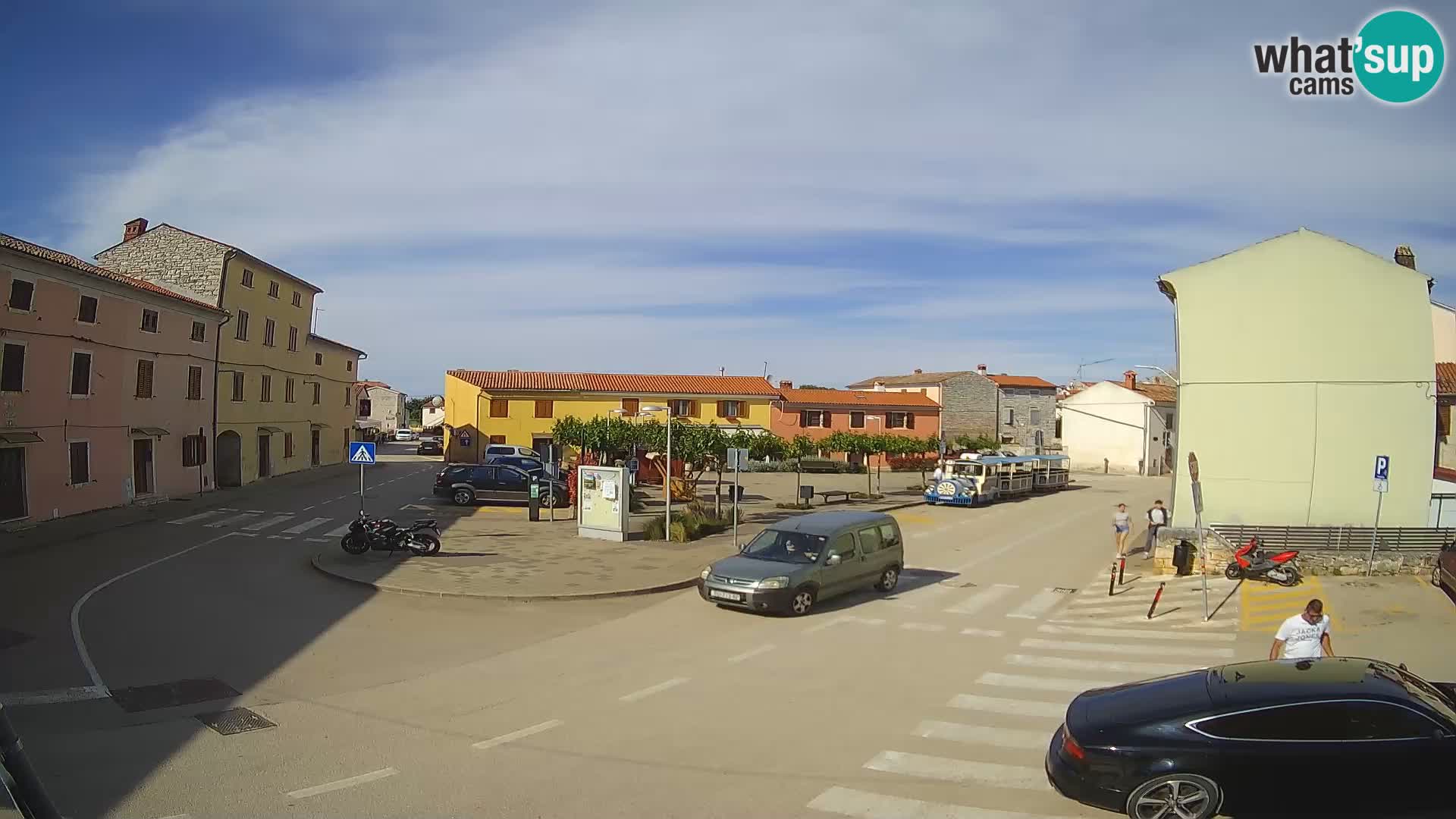Bale, webcam de la place La Musa – Istrie – Croatie