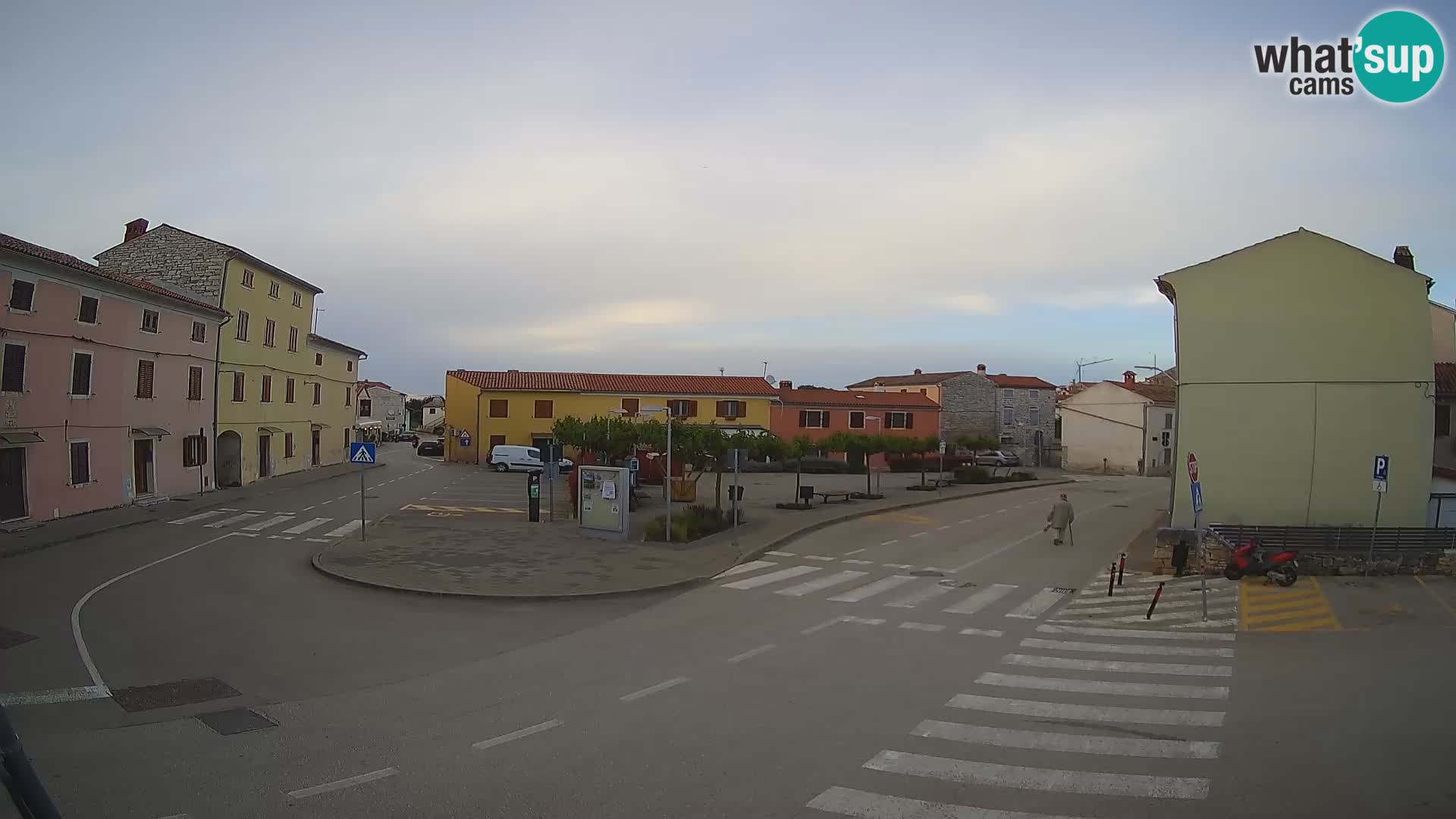 Bale, webcam de la plaza La Musa – Istria – Croacia