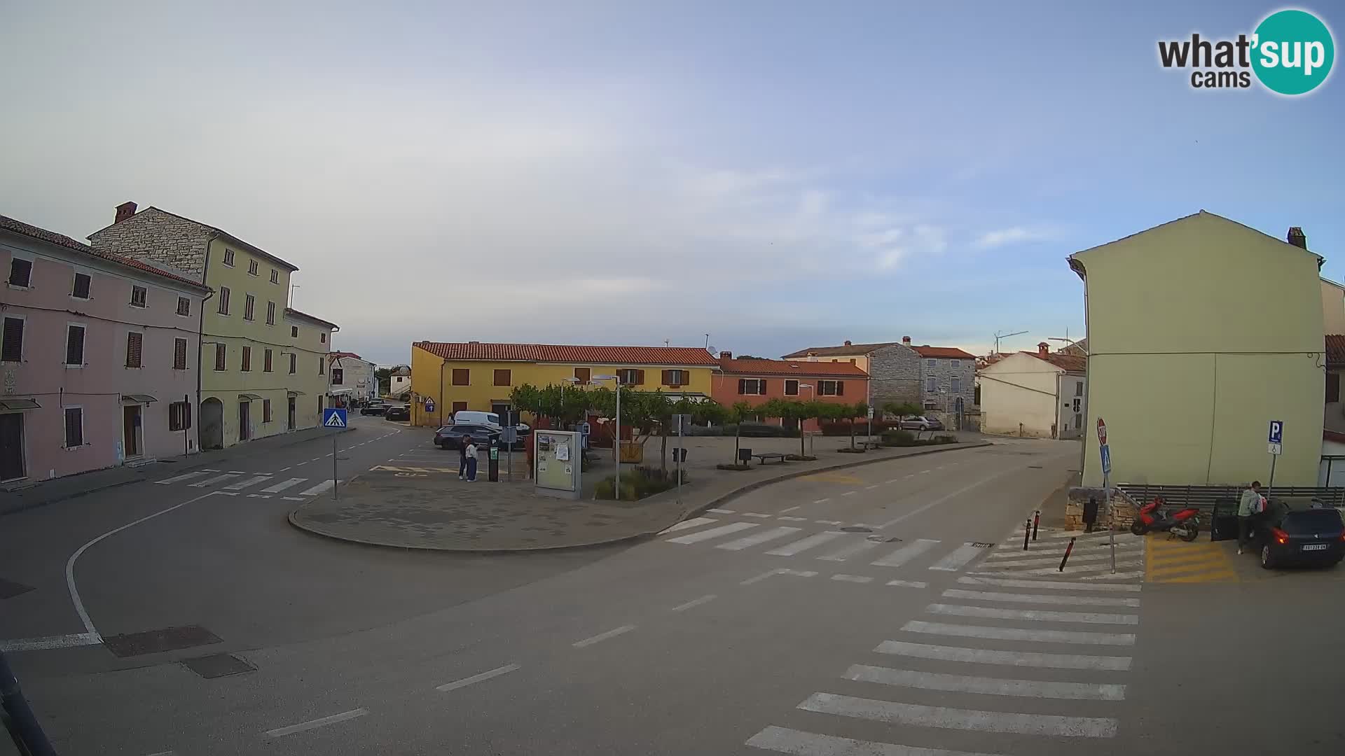 Bale, webcam de la plaza La Musa – Istria – Croacia