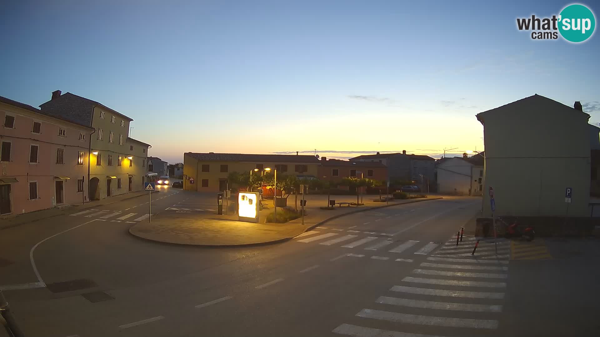 Webcam Valle, piazza La Musa – Istria – Croazia