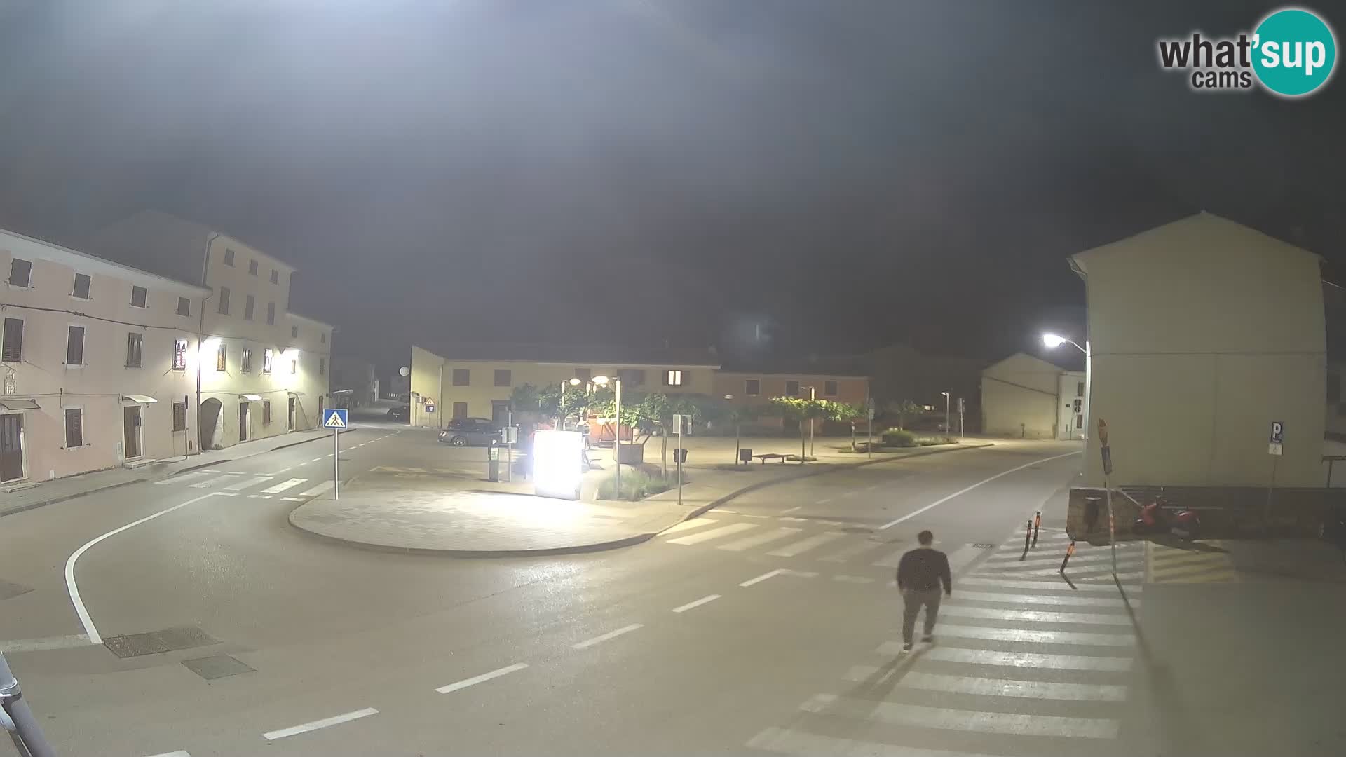 Bale, webcam de la place La Musa – Istrie – Croatie