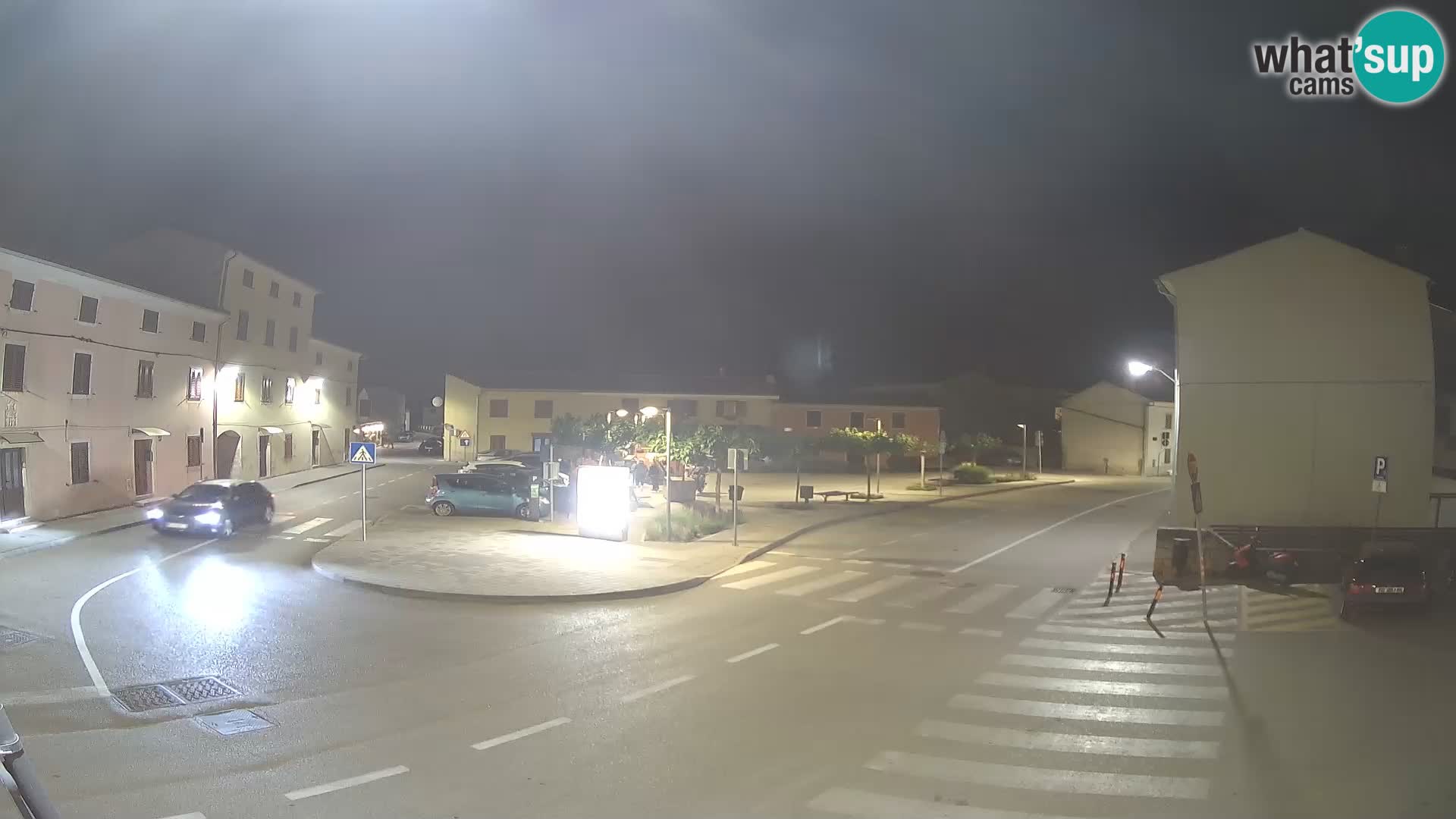 Bale, webcam de la place La Musa – Istrie – Croatie