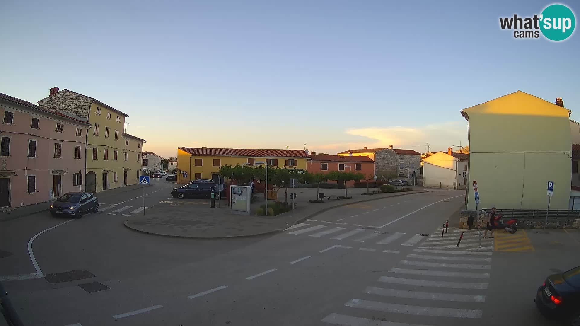 Bale, webcam de la place La Musa – Istrie – Croatie