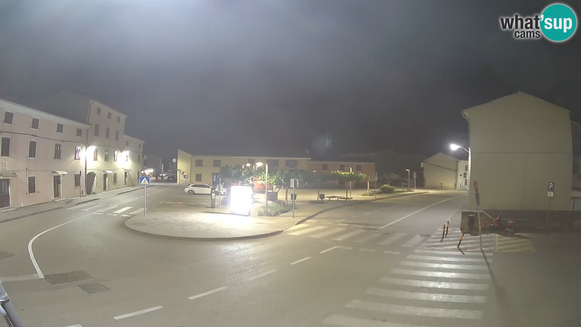 Bale, webcam de la place La Musa – Istrie – Croatie