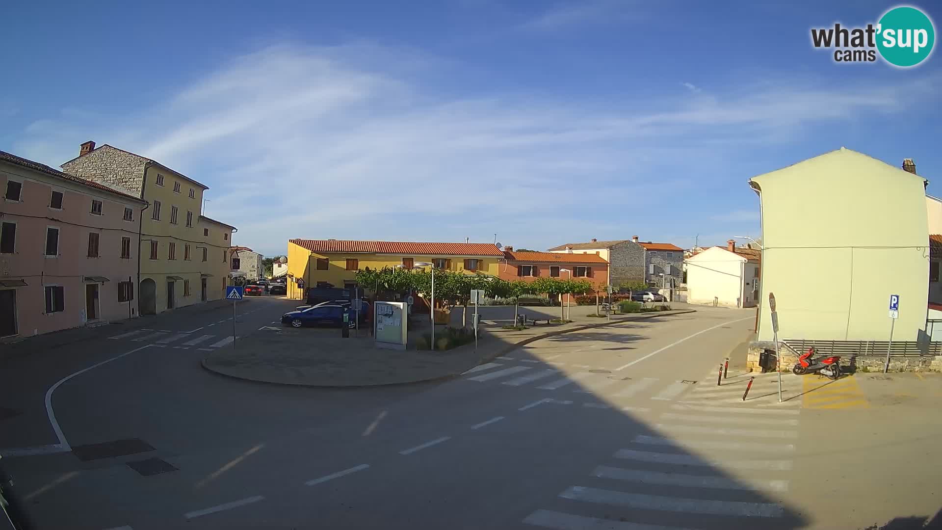 Bale, webcam de la place La Musa – Istrie – Croatie