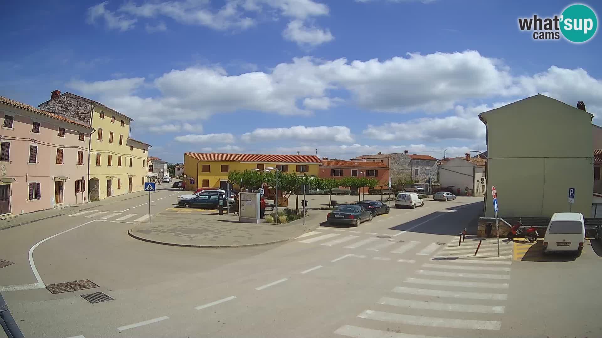 Bale, webcam de la plaza La Musa – Istria – Croacia