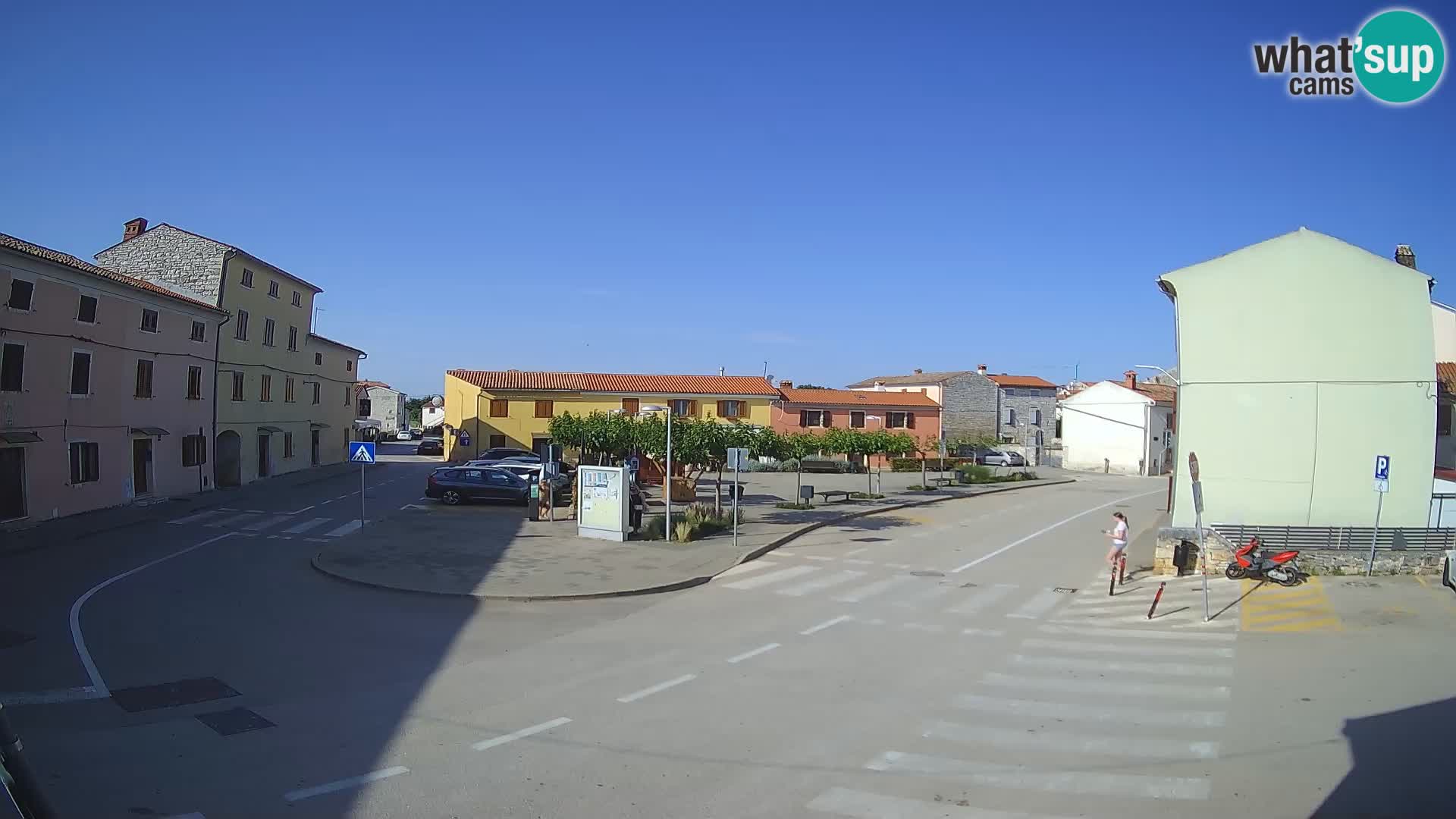 Bale Trg La Musa spletna kamera – Istra – Hrvaška