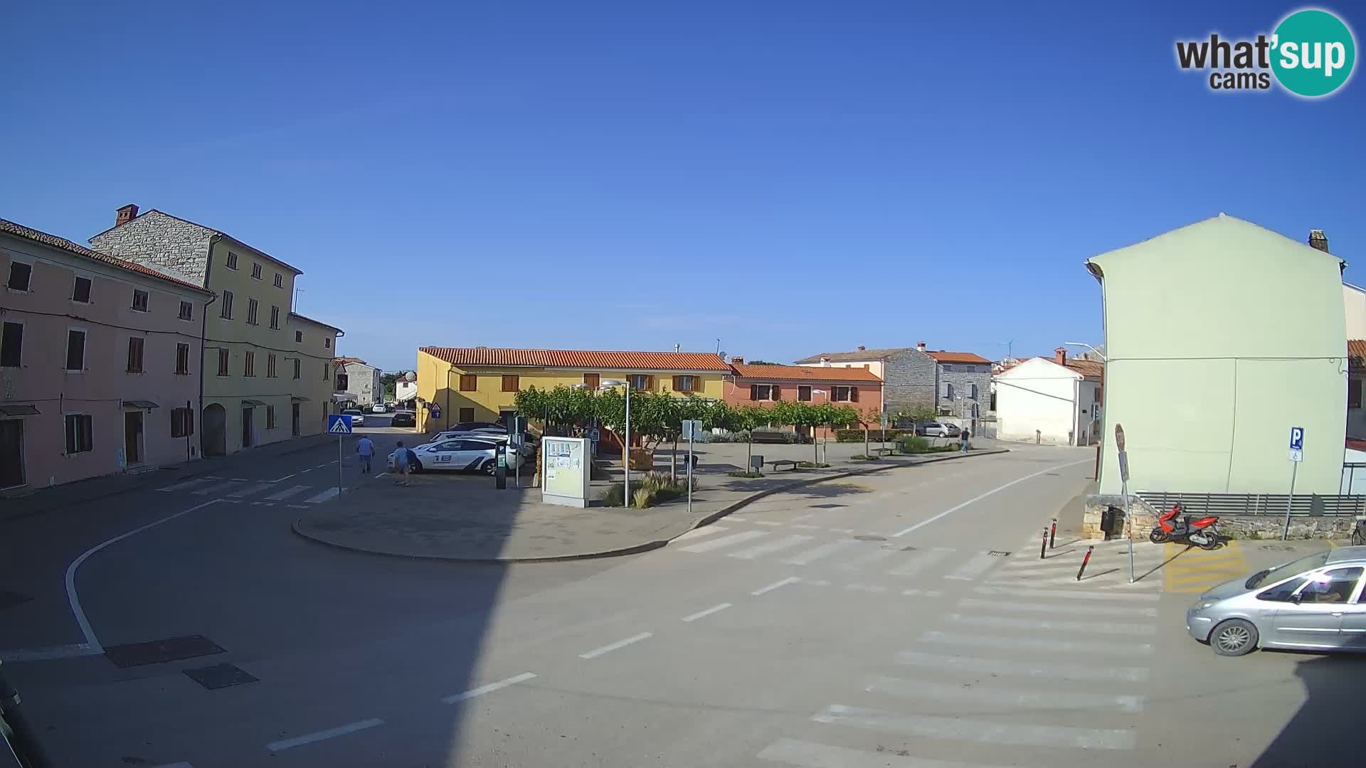 Bale Trg La Musa webcam – Istria – Croatia