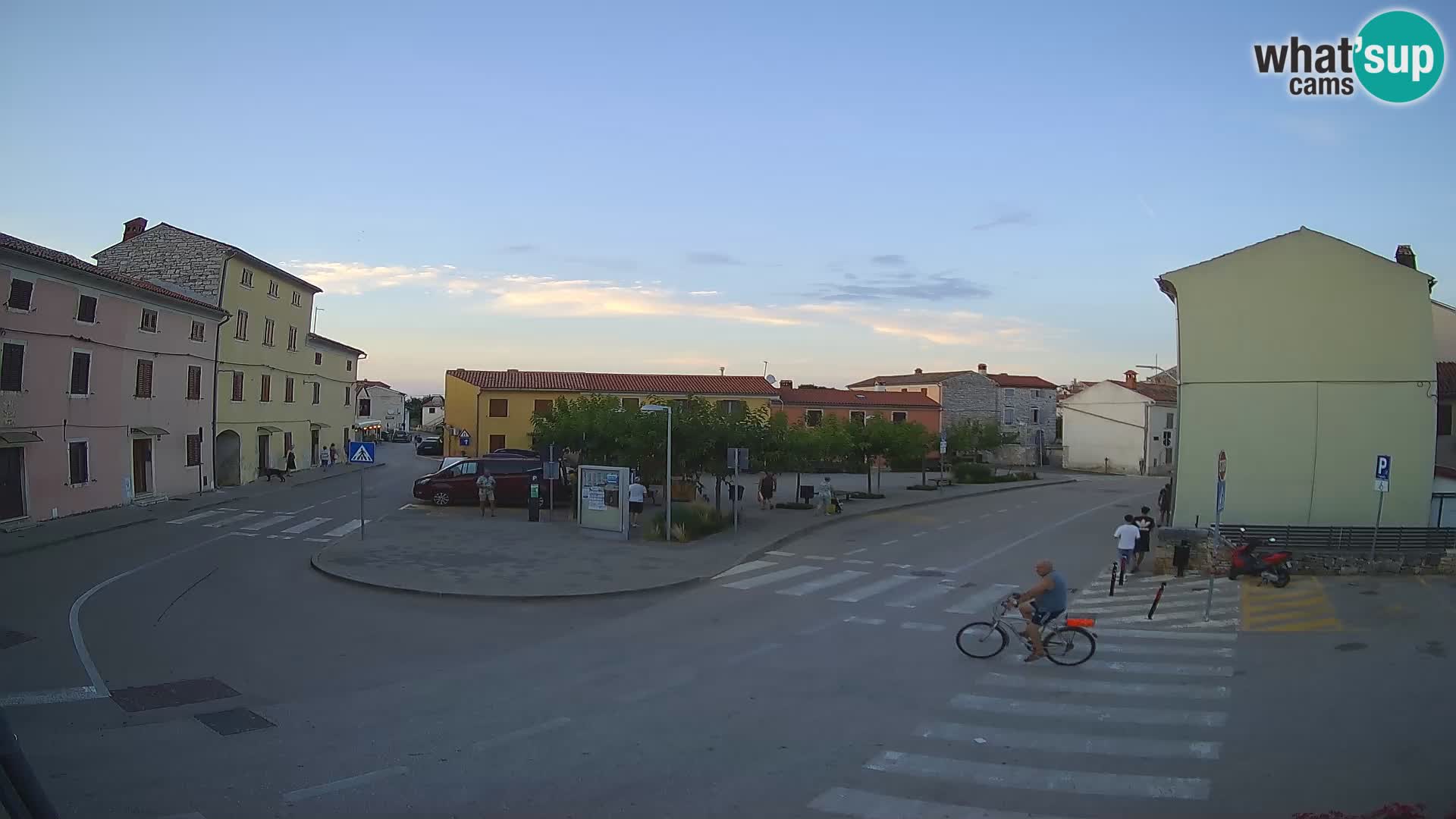 Bale Trg La Musa webcam – Istria – Croatia