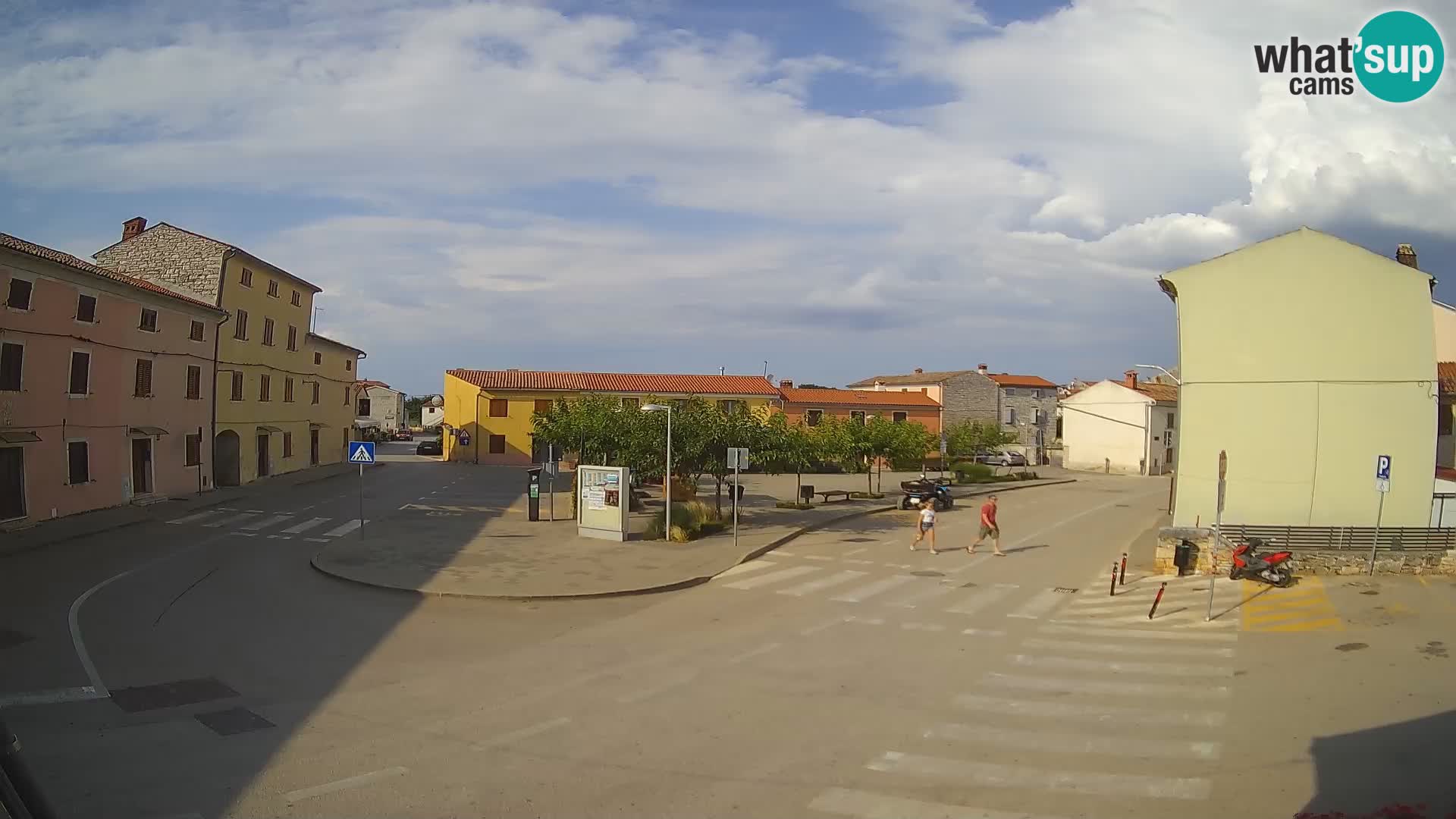Bale Trg La Musa web kamera – Istra