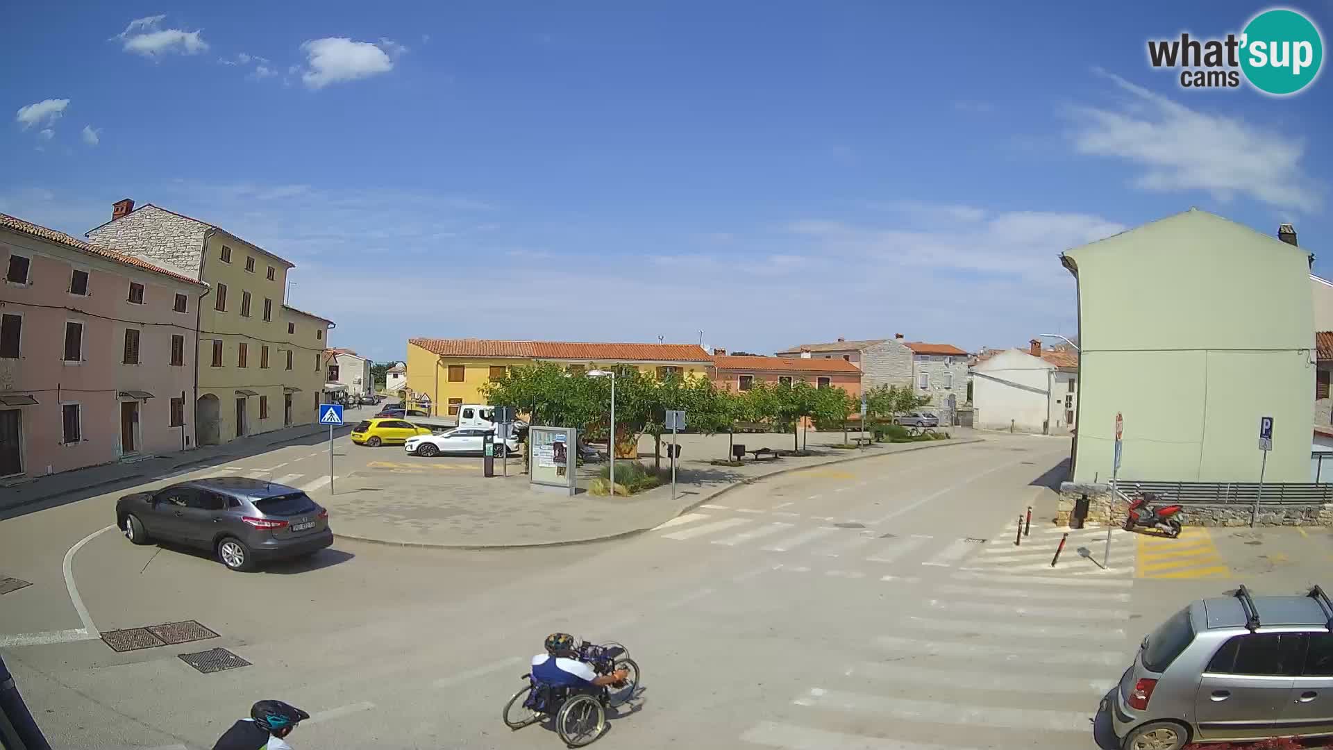 Bale Trg La Musa webcam – Istria – Croatia