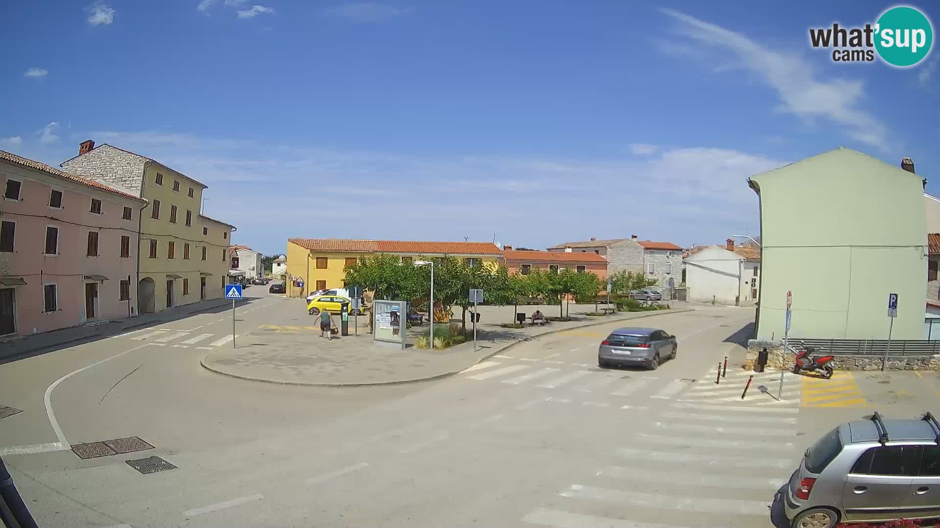 Bale Trg La Musa spletna kamera – Istra – Hrvaška
