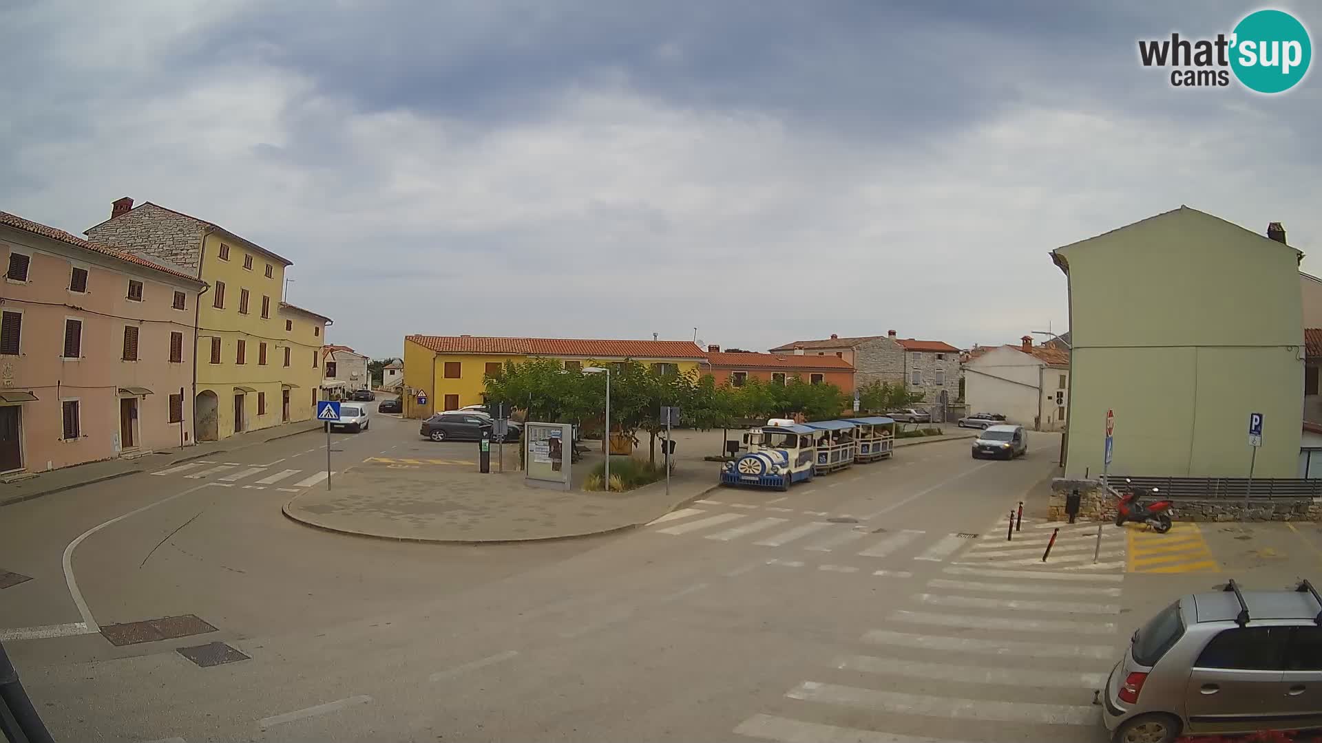 Bale, webcam de la plaza La Musa – Istria – Croacia