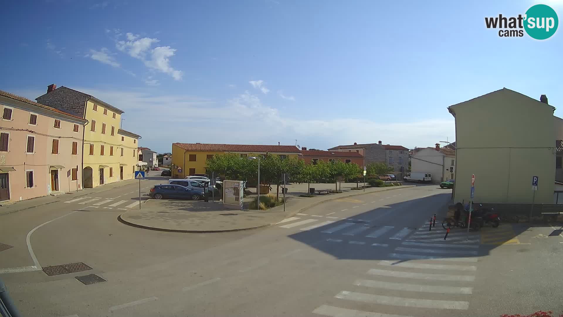 Bale Trg La Musa webcam – Istria – Croatia