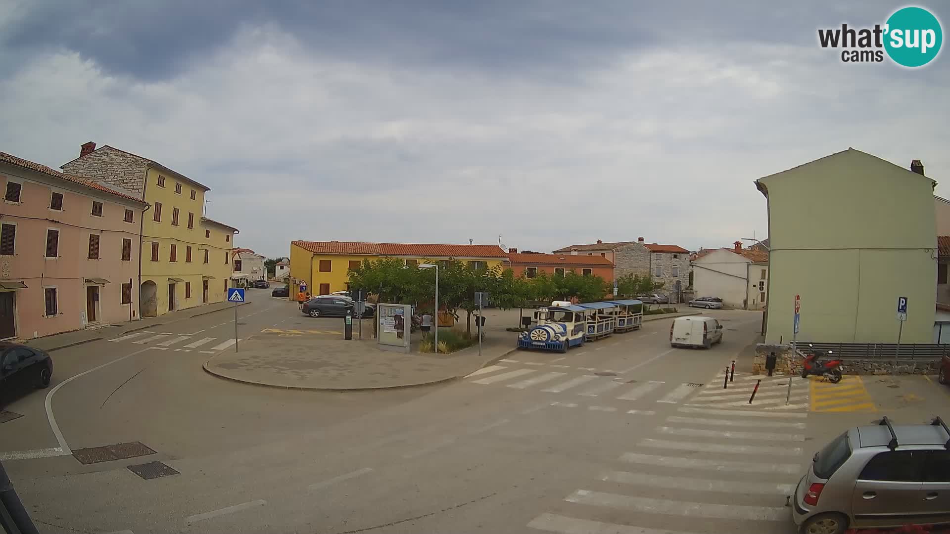 Bale Trg La Musa webcam – Istria – Croatia