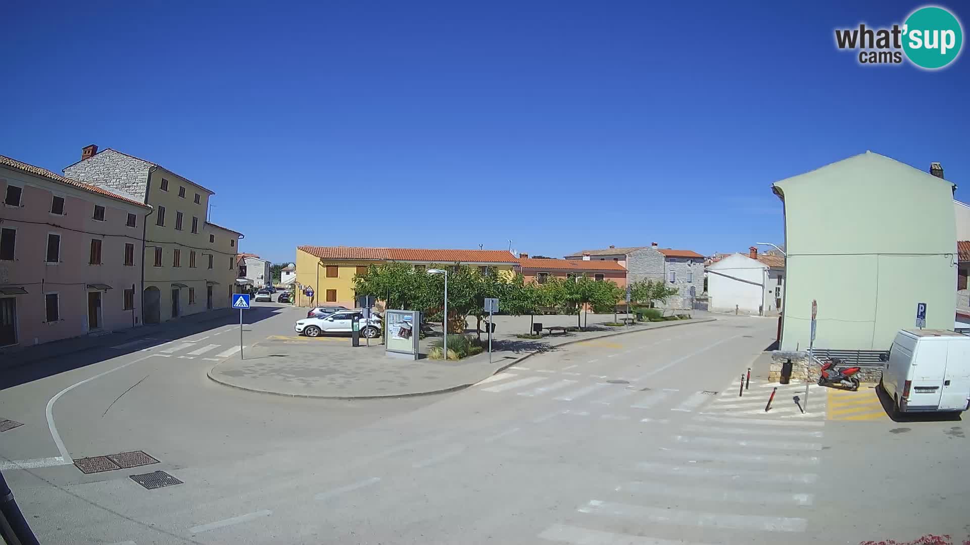 Bale Trg La Musa webcam – Istria – Croatia